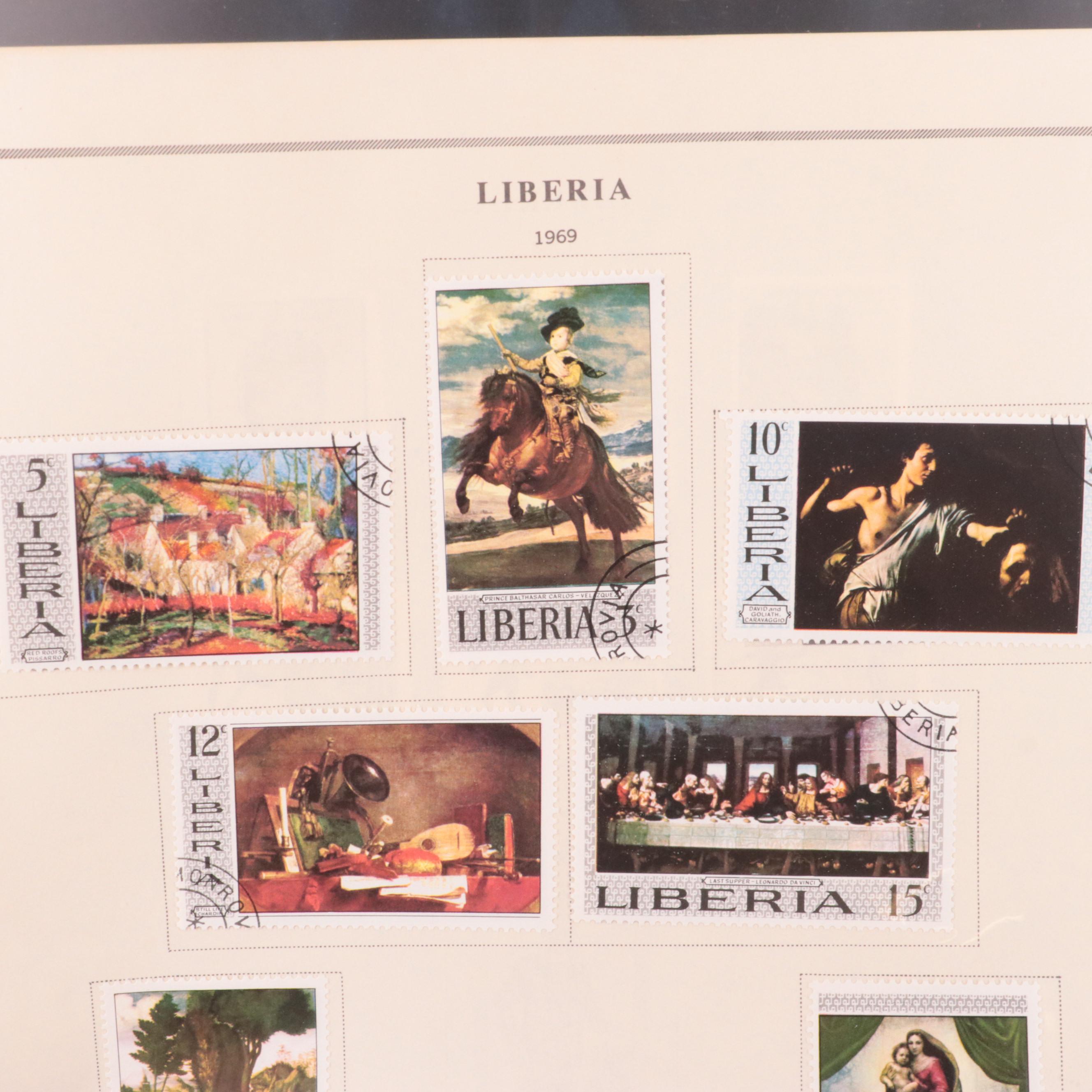 Postage Stamp Collection of World Stamps