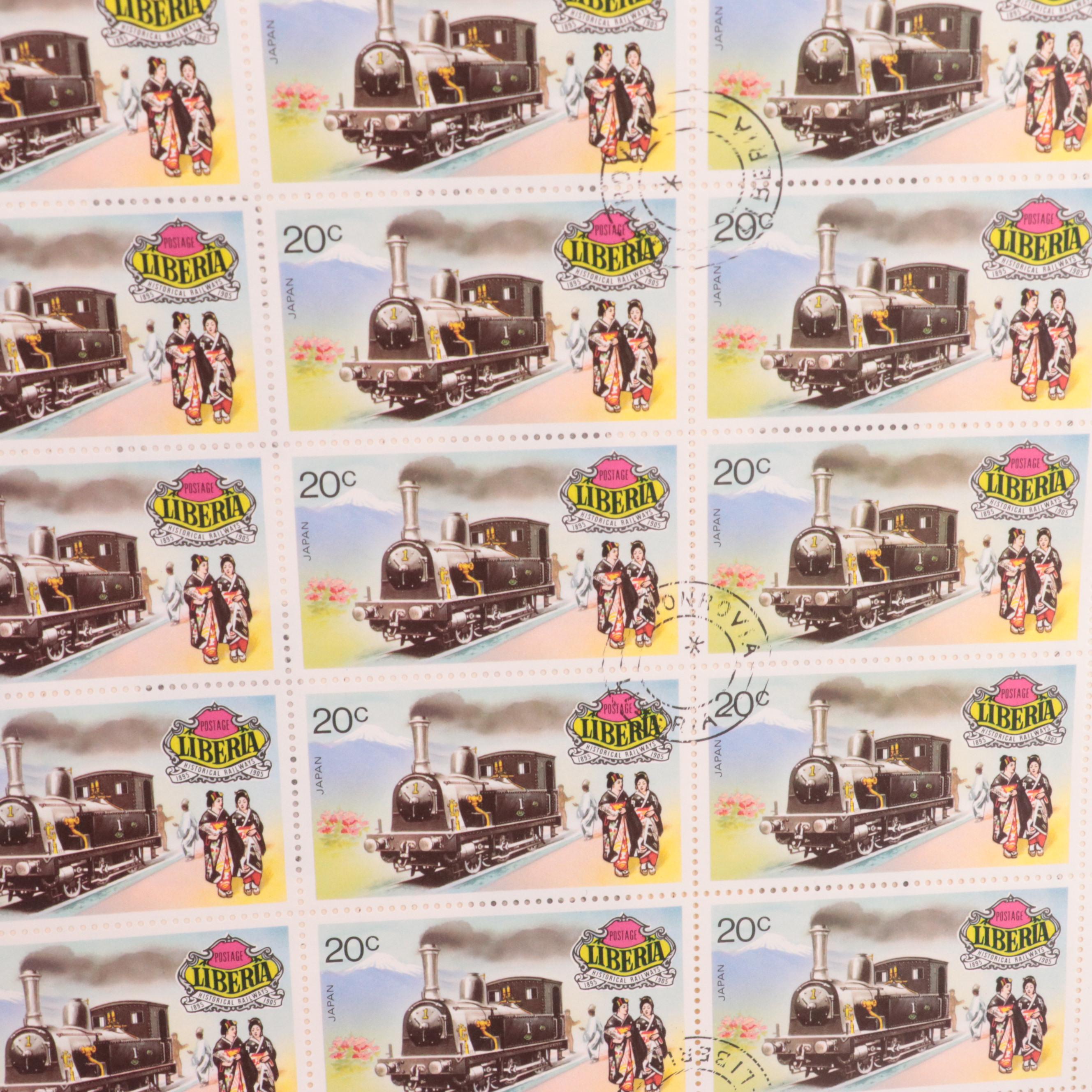 Postage Stamp Collection of World Stamps