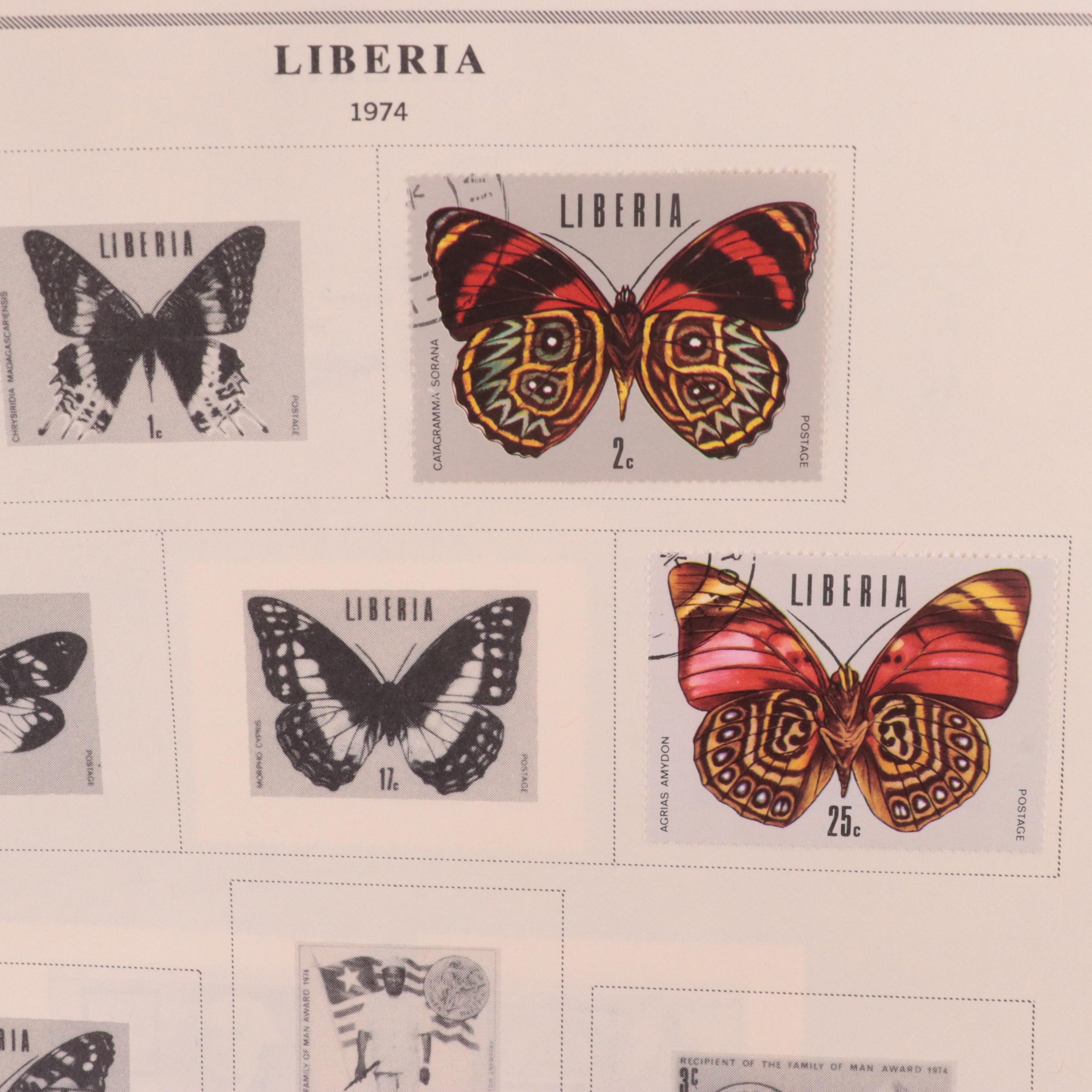 Postage Stamp Collection of World Stamps