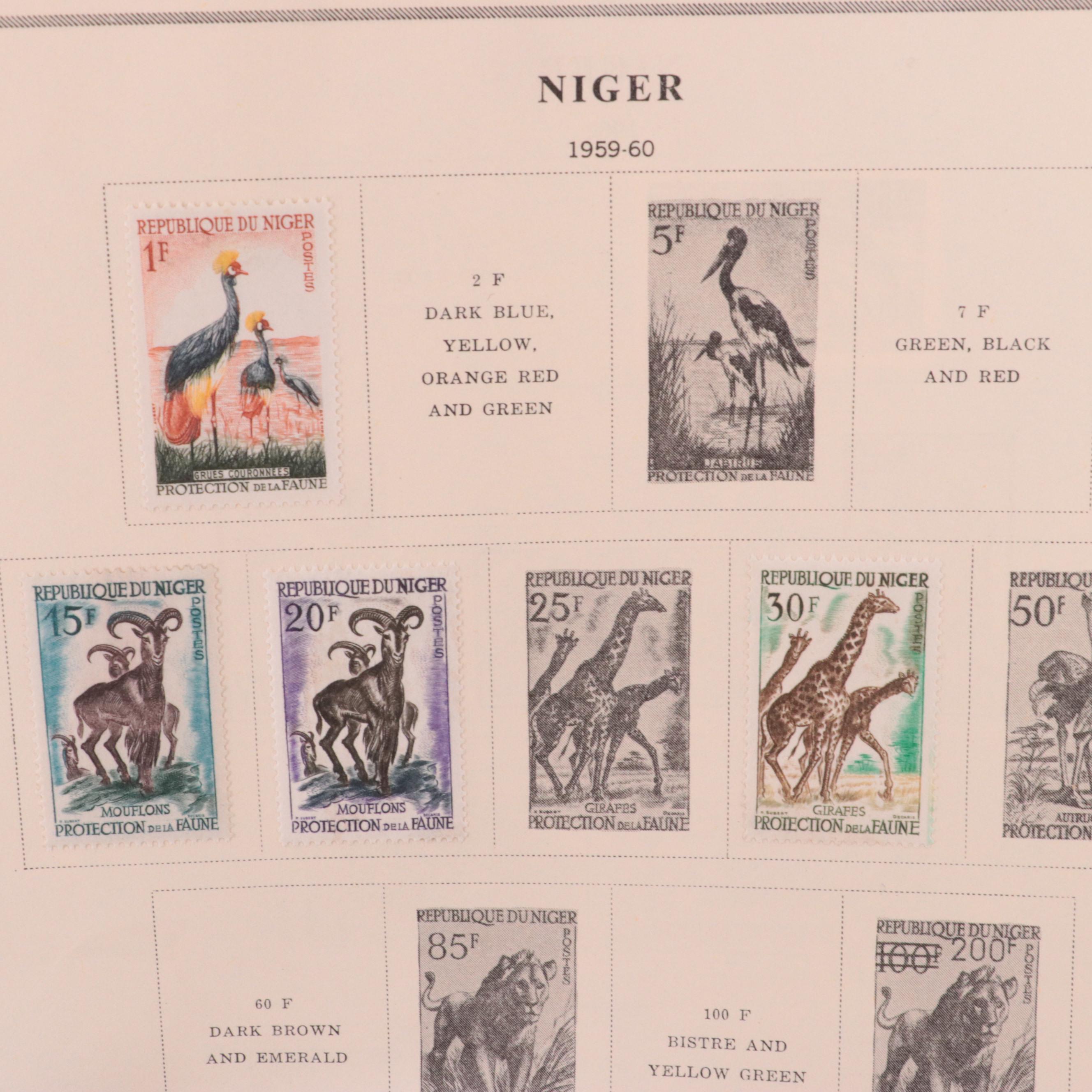 Postage Stamp Collection of World Stamps
