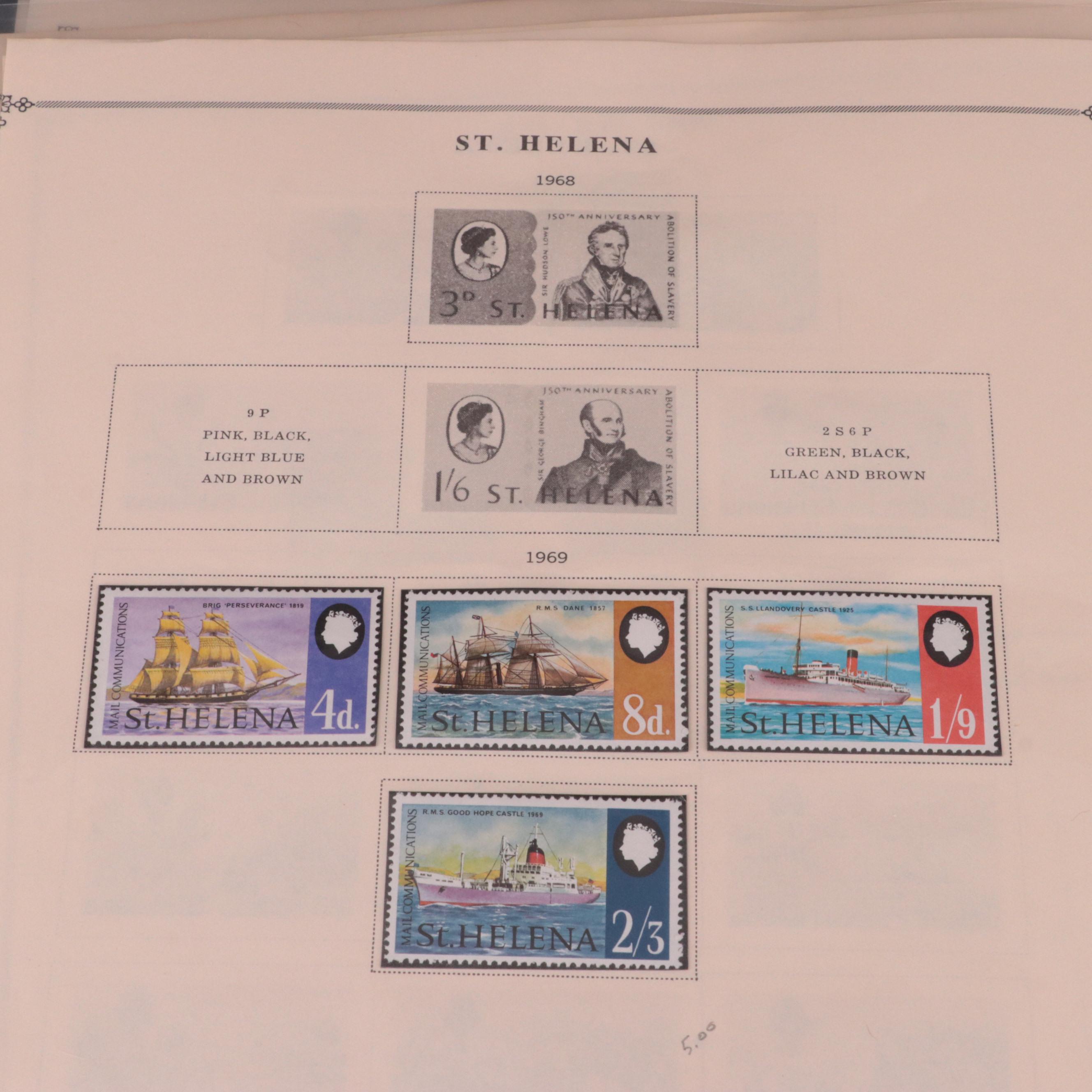 Postage Stamp Collection of World Stamps