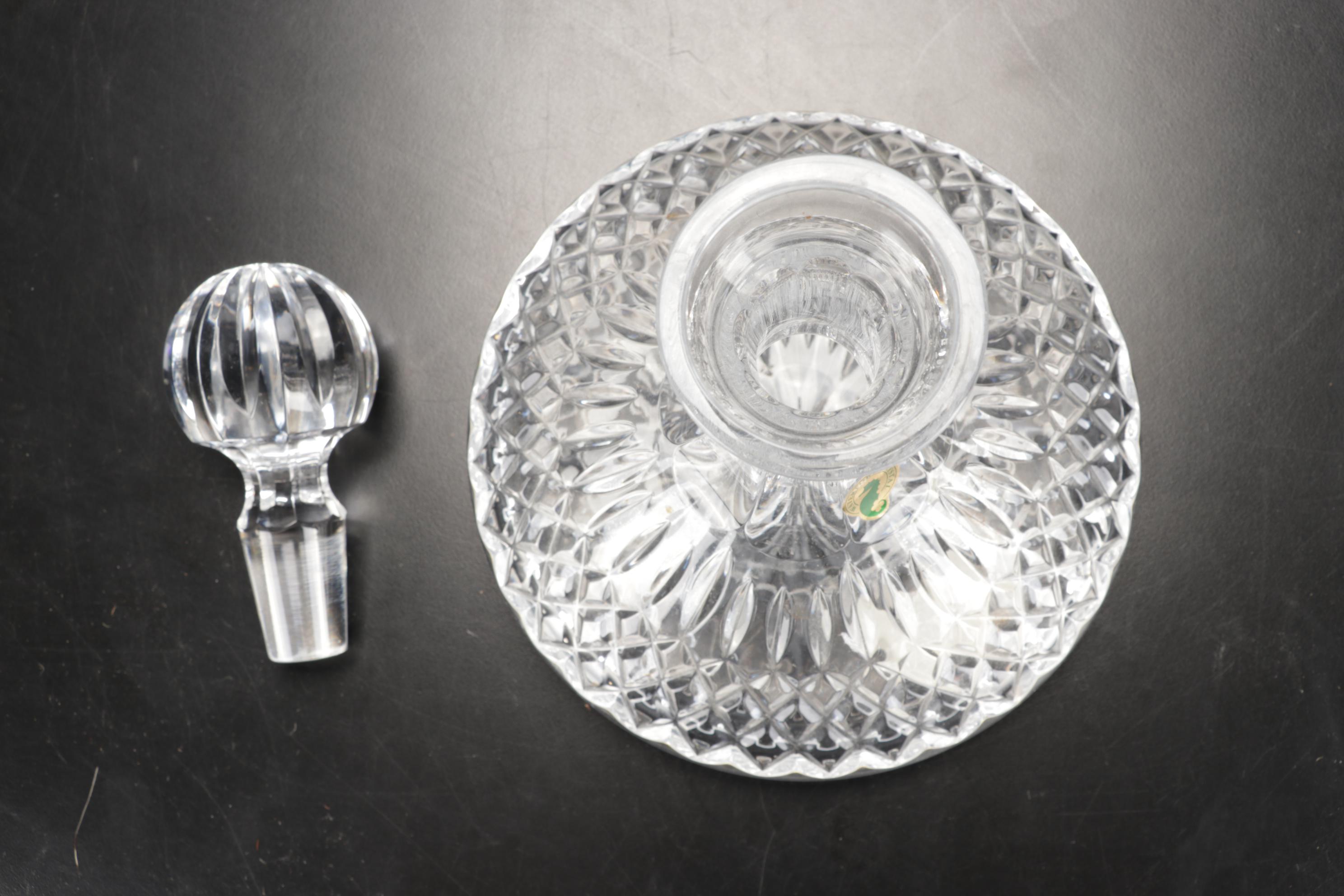 Waterford Crystal "Lismore" Ship's Decanter