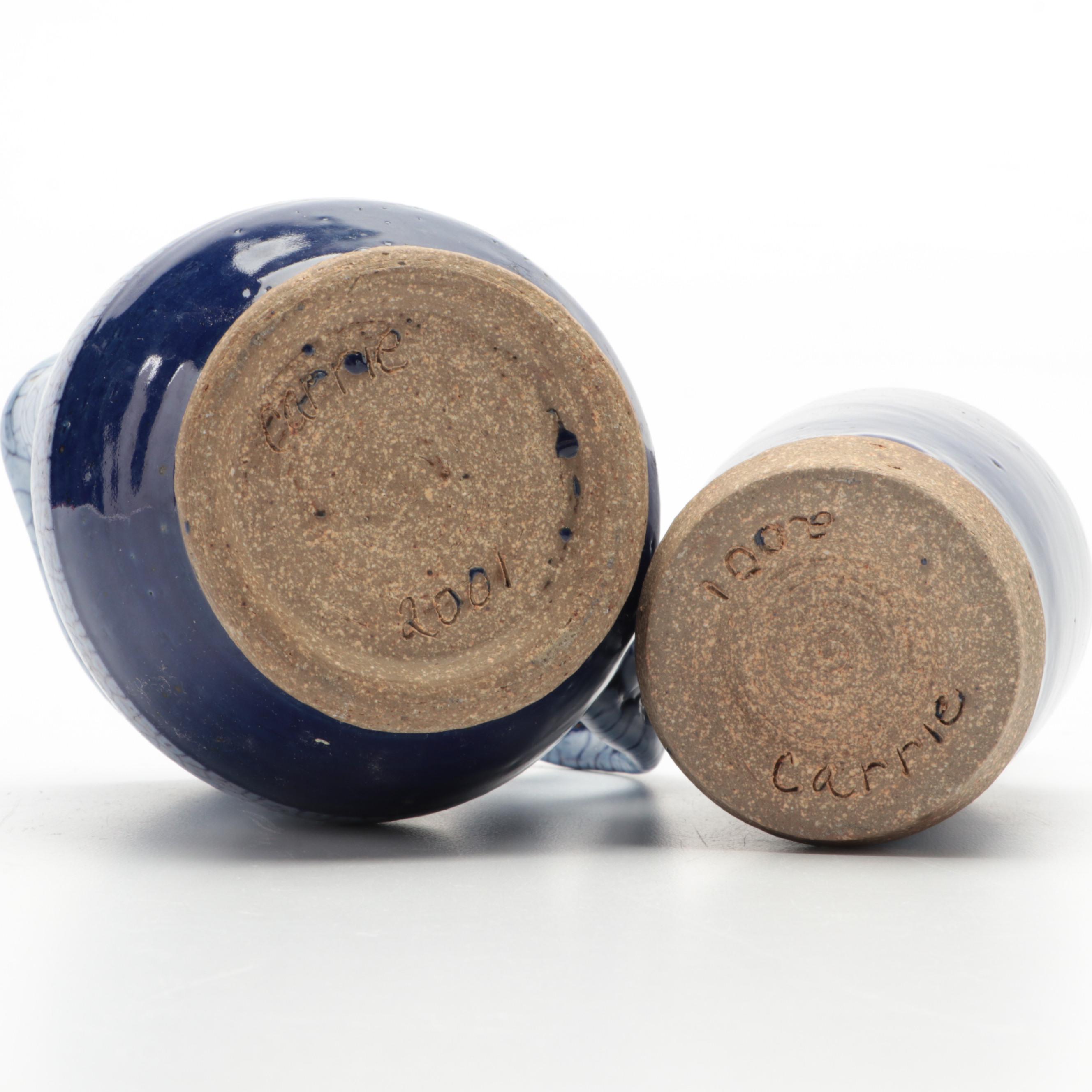 Dutch Delftware with American Blue and White Art Pottery Collection