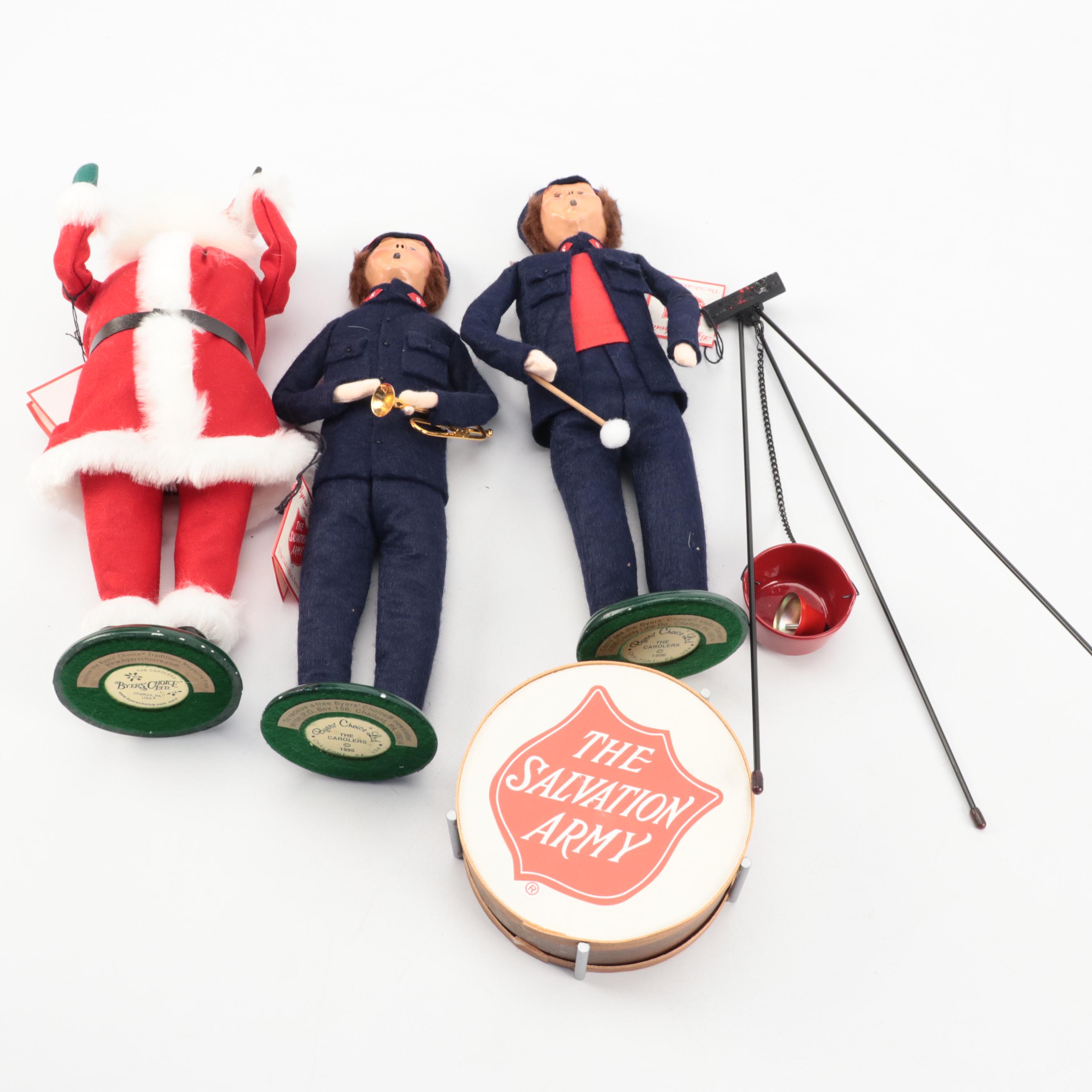 Byers' Choice "The Carolers" Salvation Army and Other Figurines