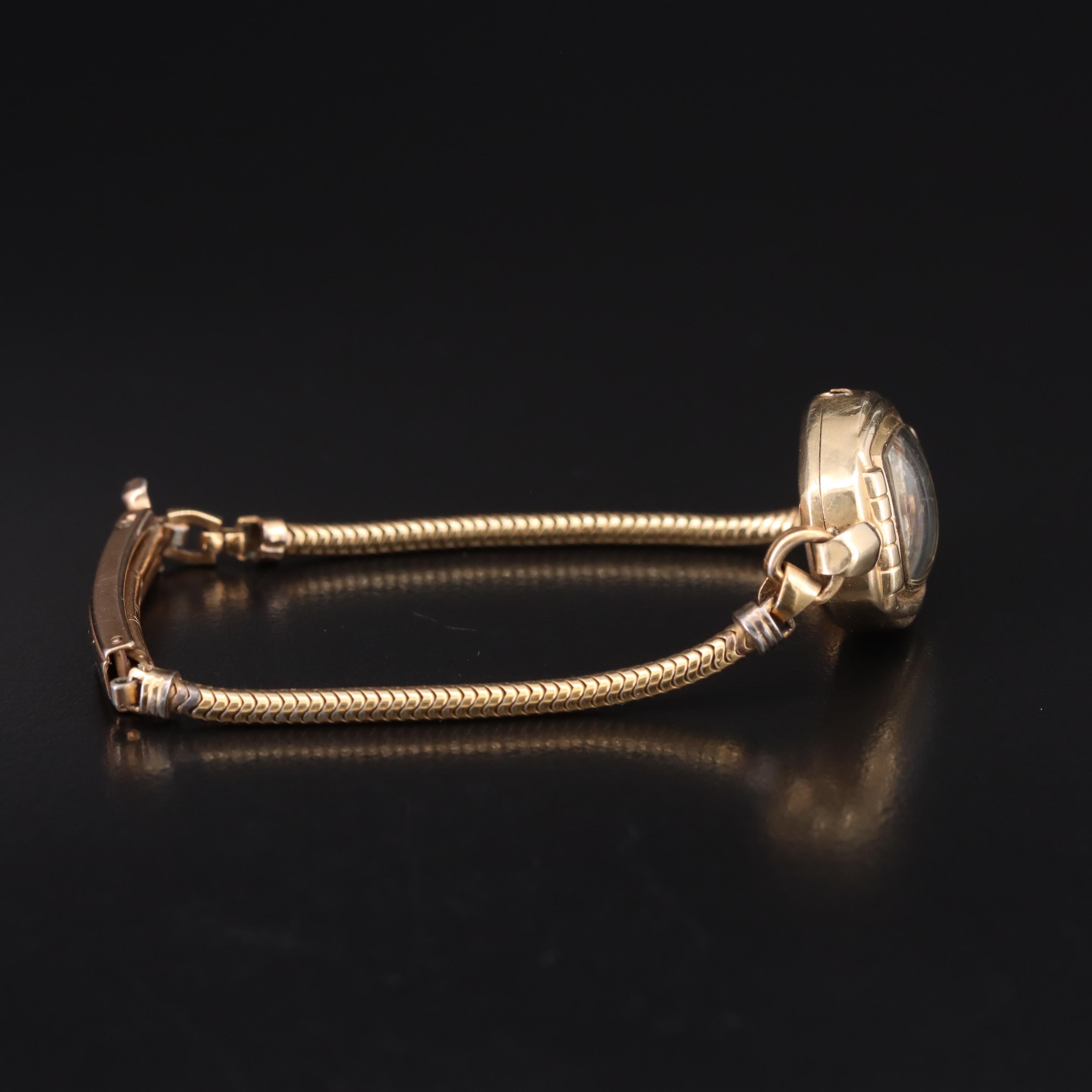 Vintage 14K Croton Stem Wind Watch