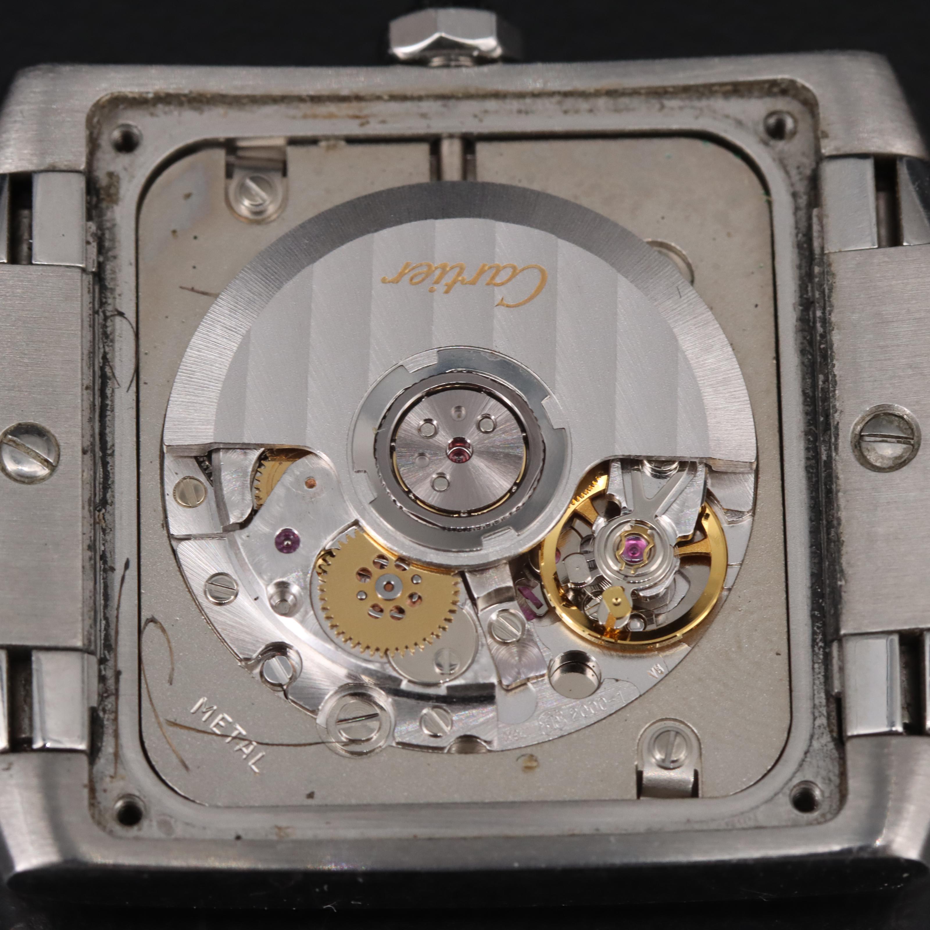 Cartier Tank Francaise Stainless Steel Automatic with Date Watch