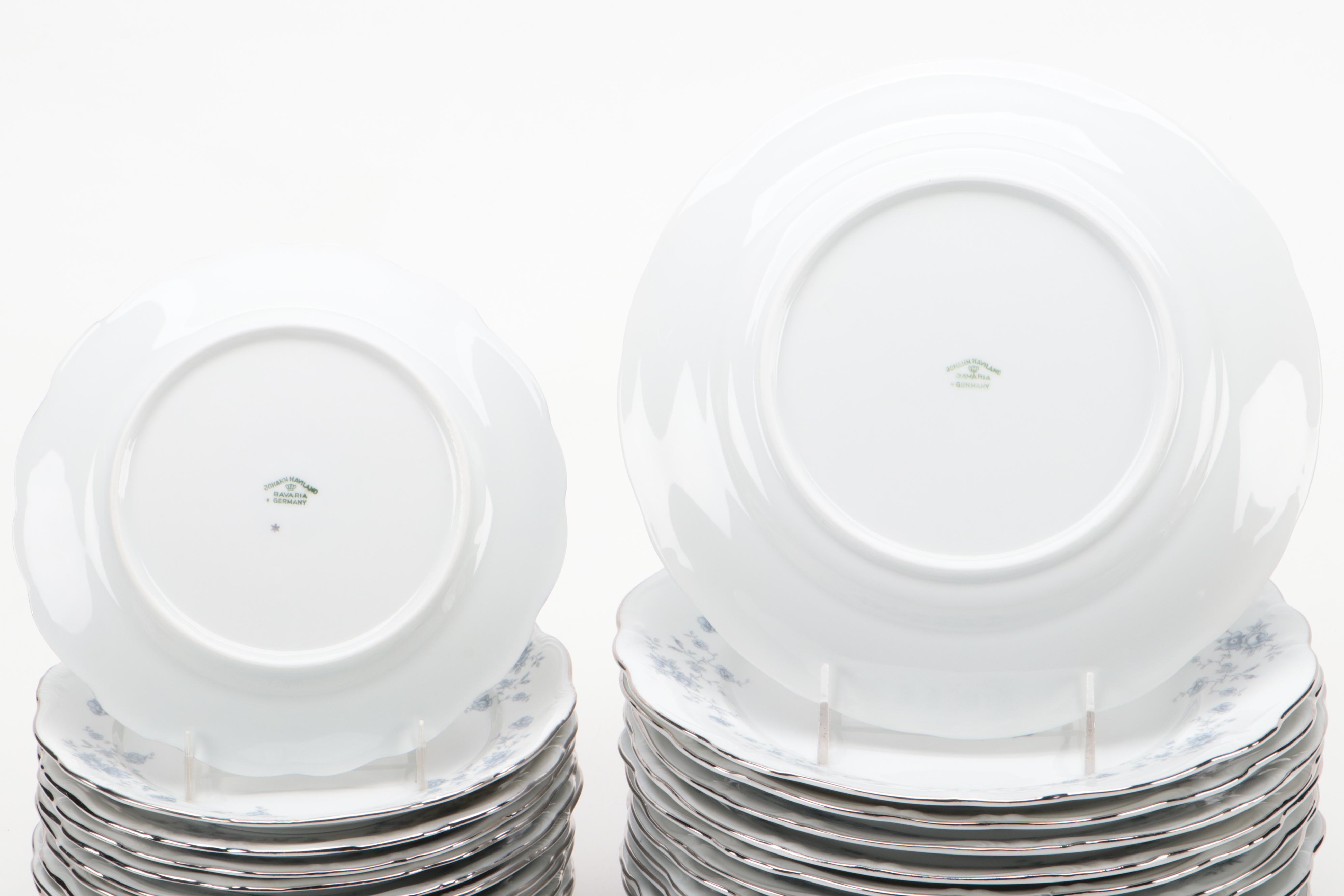 Johann Haviland "Blue Garland" Dinnerware, 1974-1990