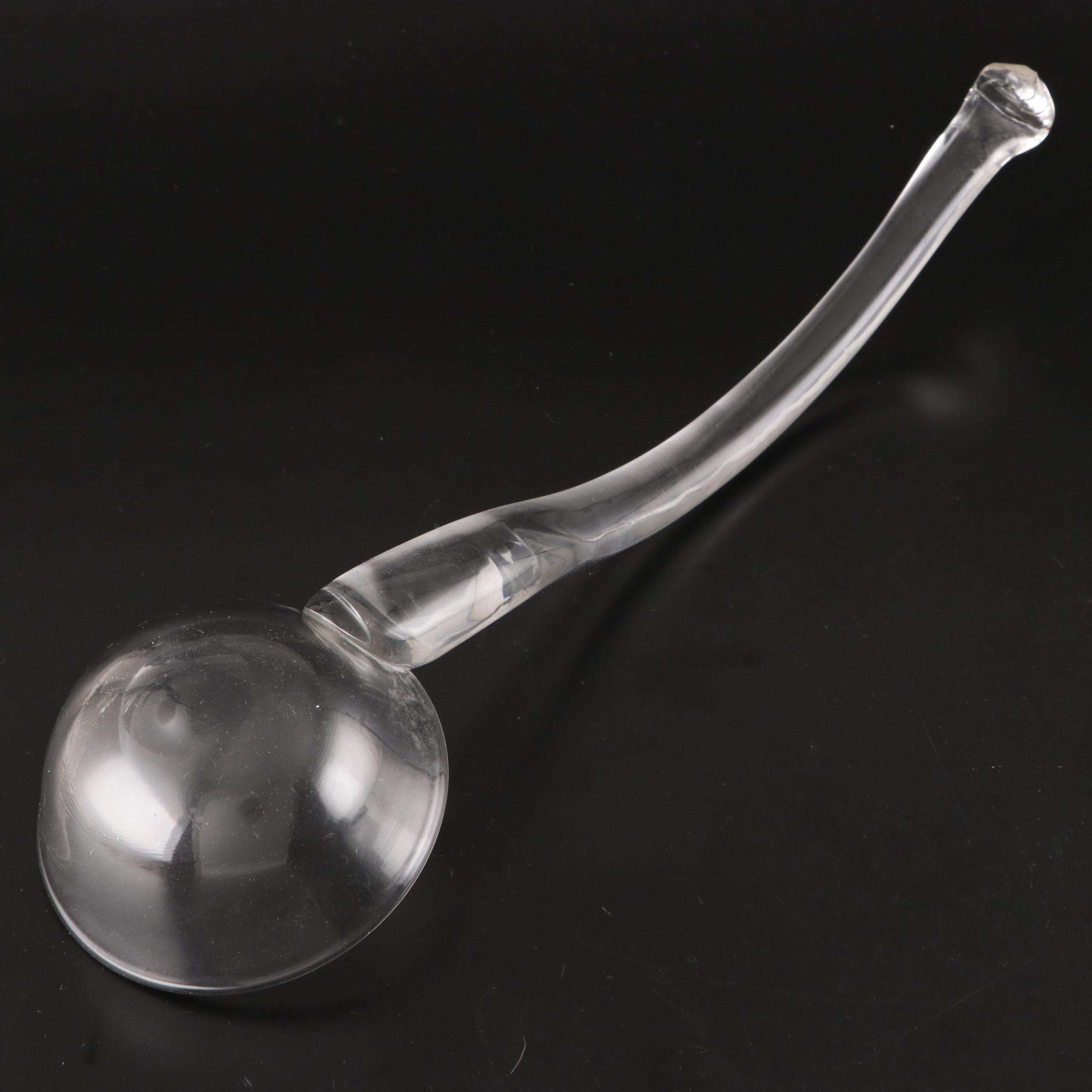 Clear Glass Punch Bowl with Glass Punch Cups