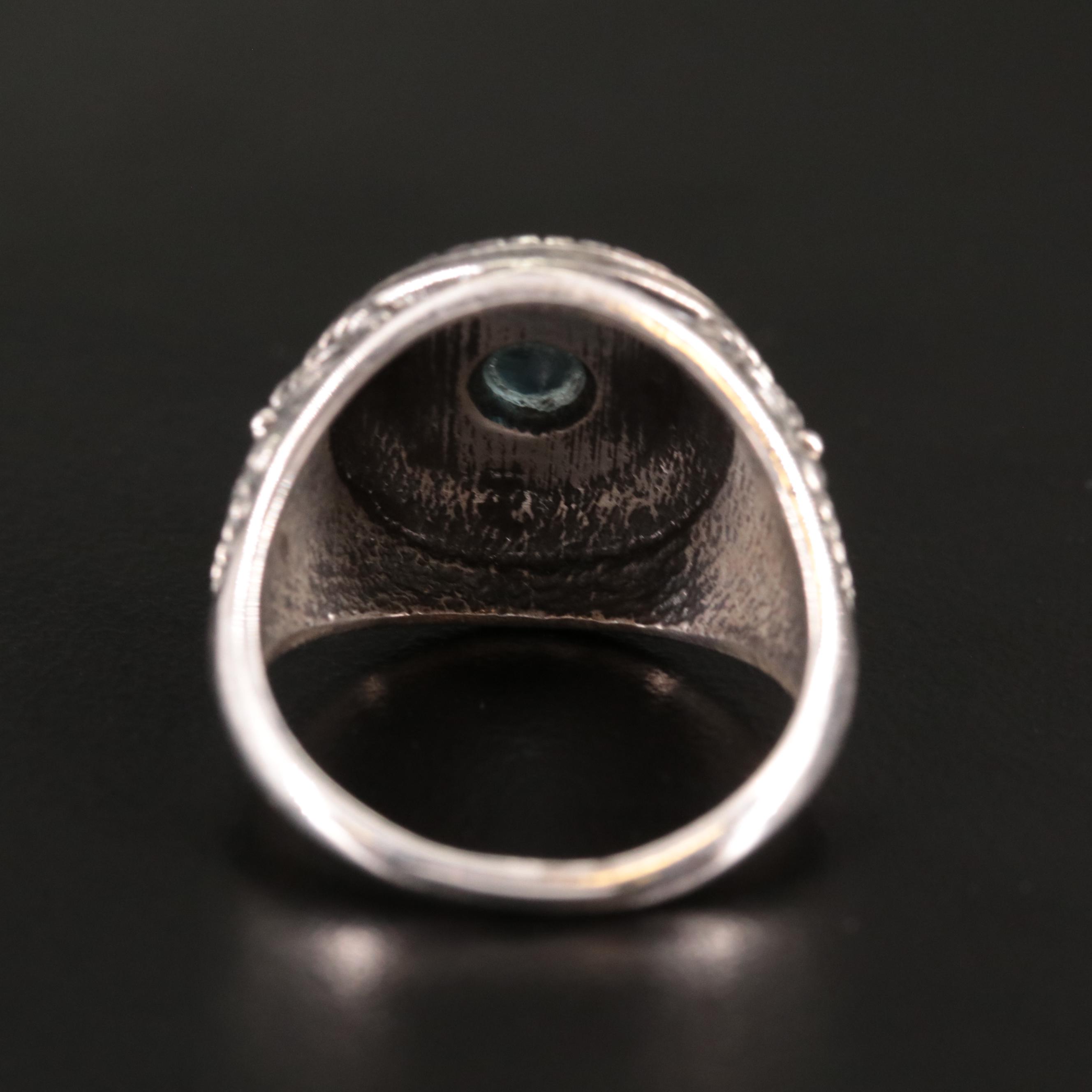 Sterling Blue Topaz Ring