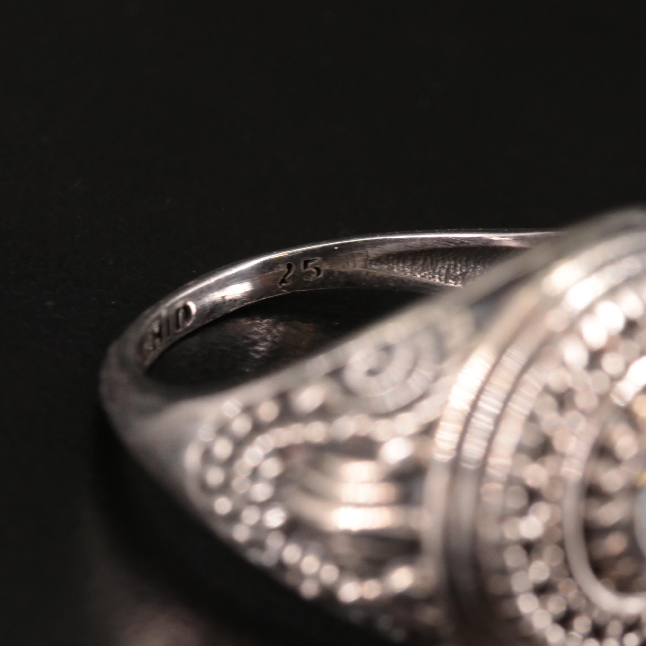 Sterling Blue Topaz Ring