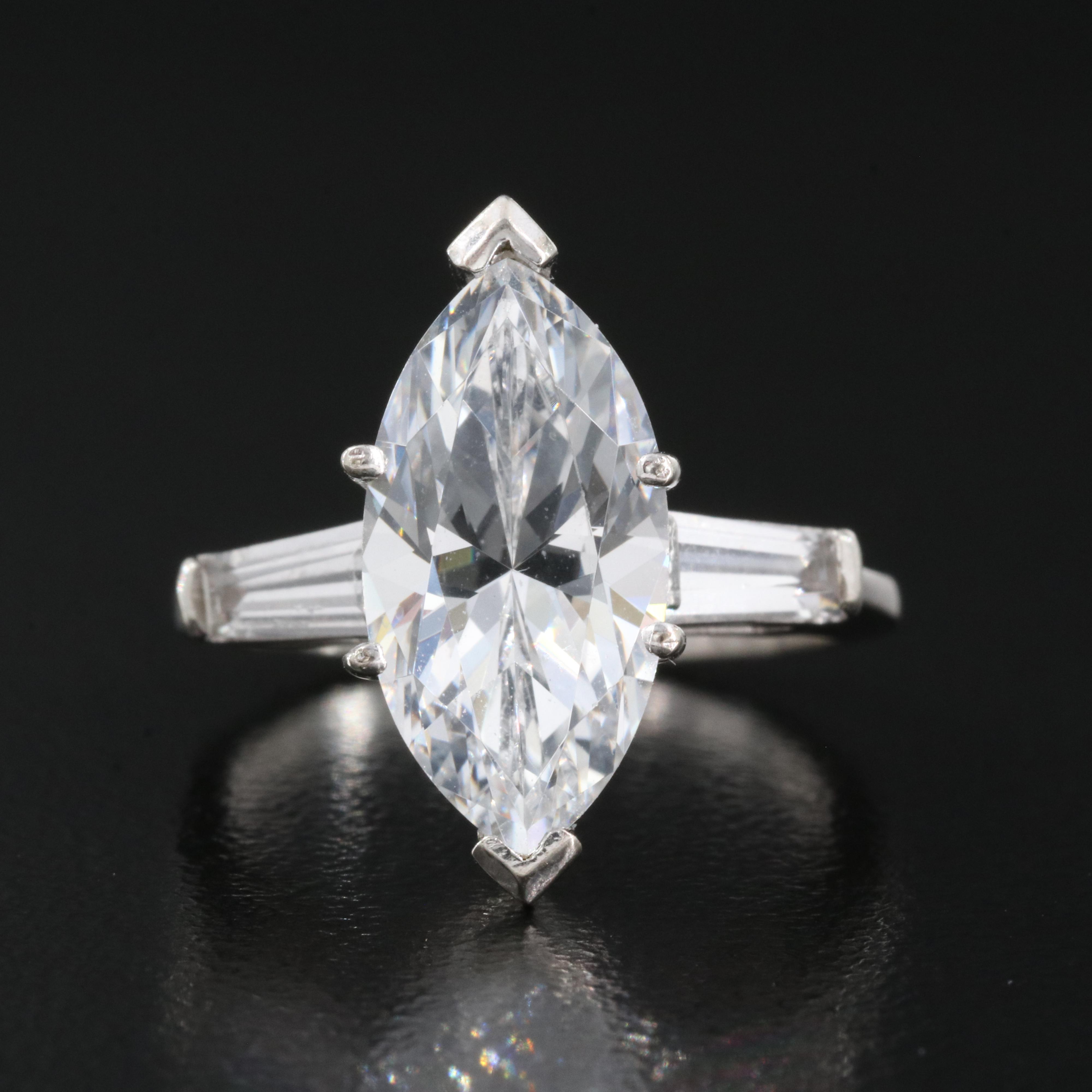 10K Yttrium Aluminum Garnet and Spinel Ring