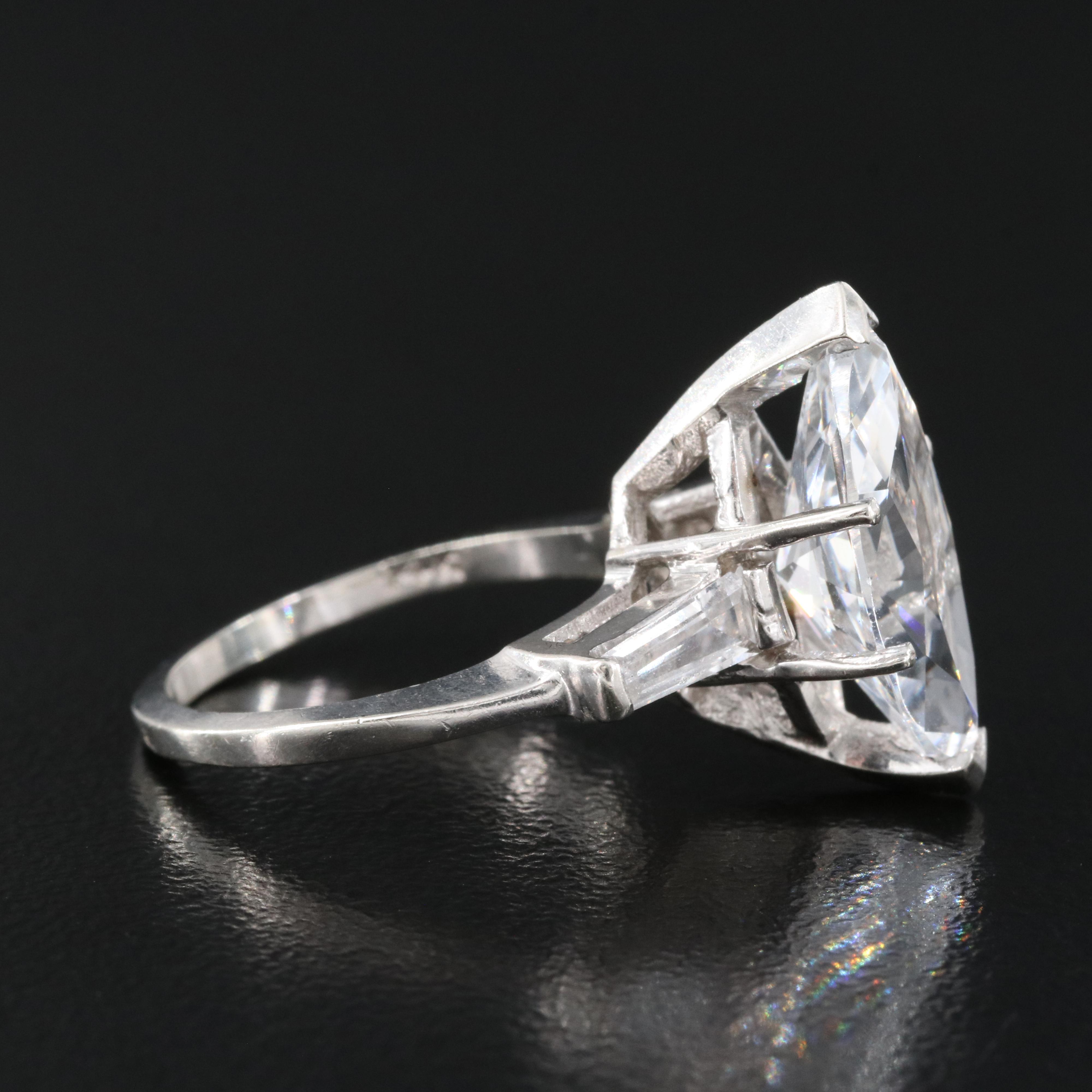 10K Yttrium Aluminum Garnet and Spinel Ring