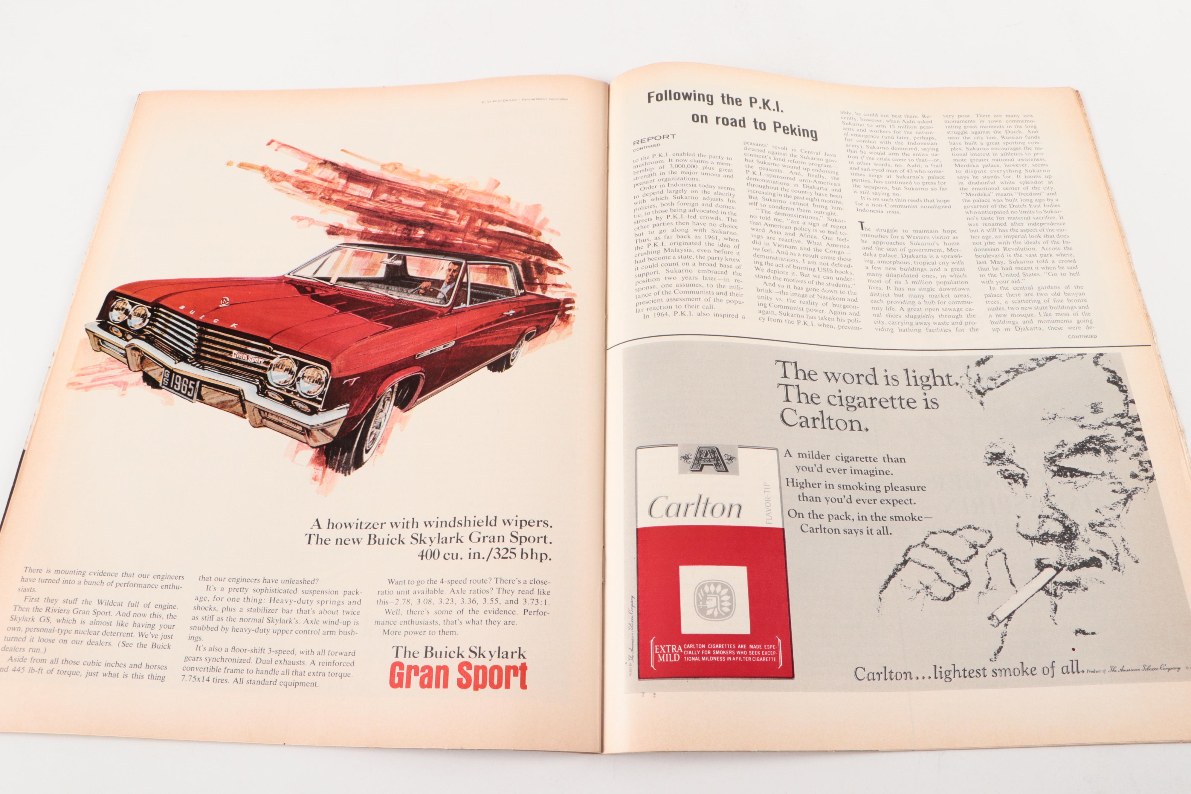 "LIFE" Magazine Issues Featuring the Vietnam War, 1964–1965