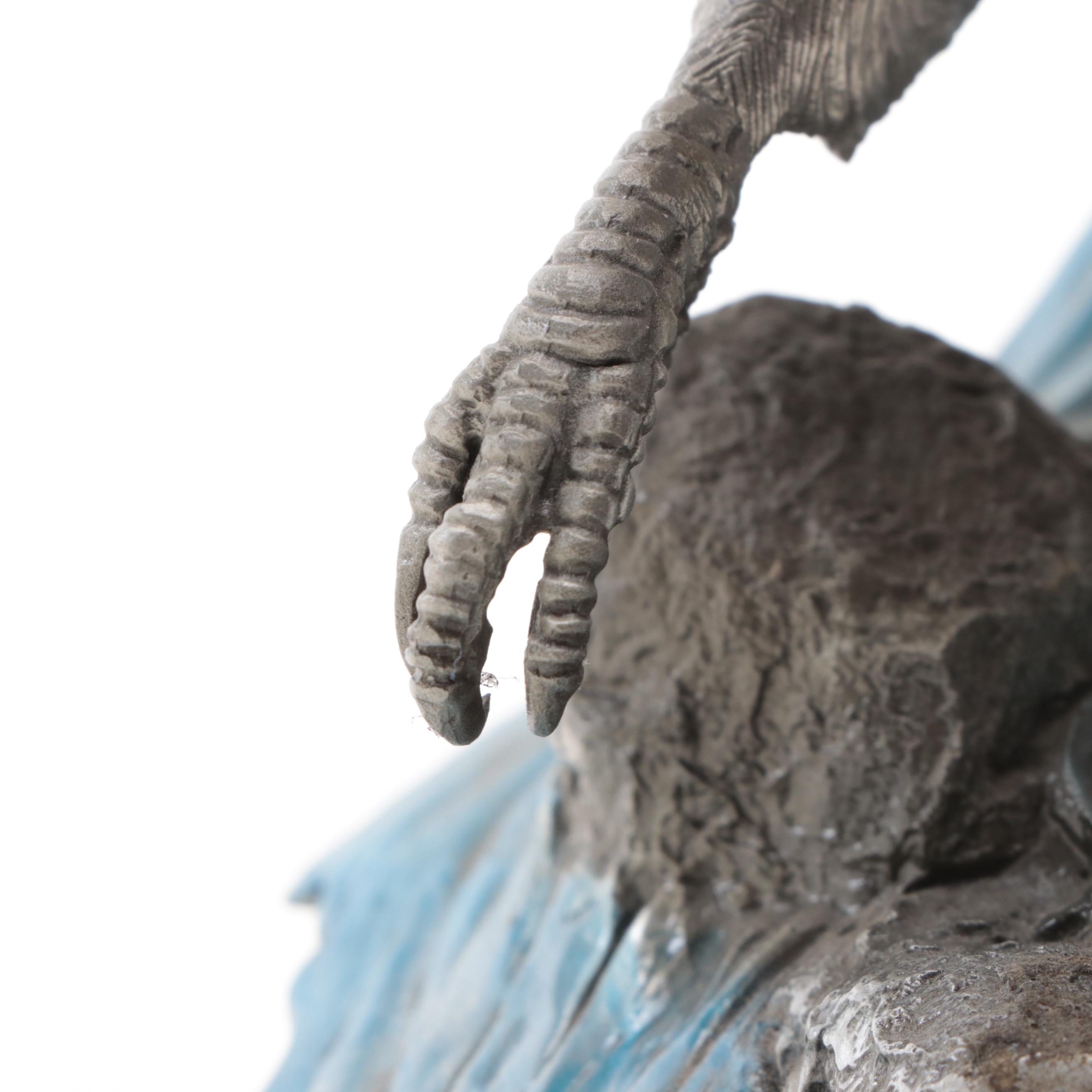 Paul Brunell for Franklin Mint "Bald Eagle" Pewter Statue