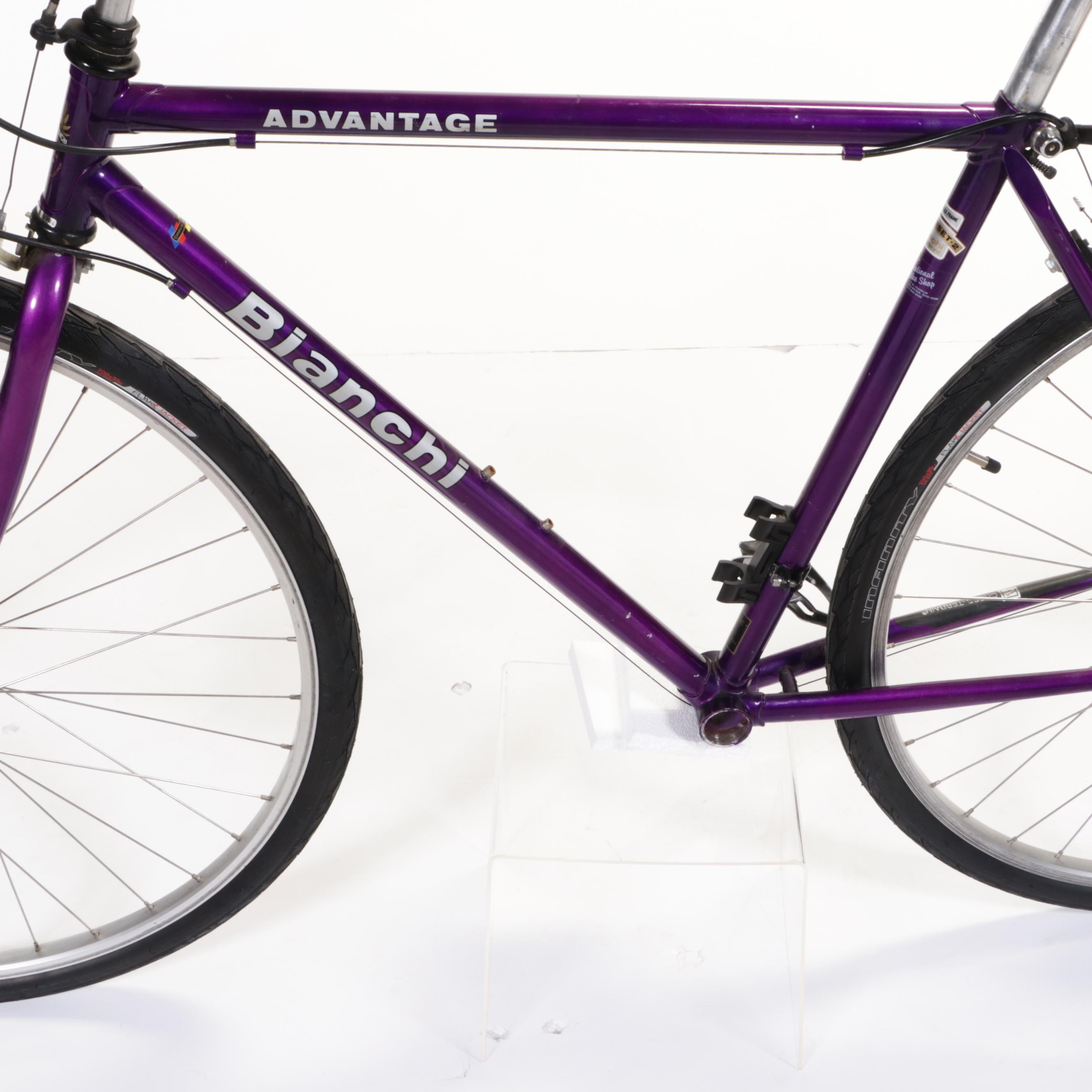 Bianchi Advantage Purple Hybrid Bicycle