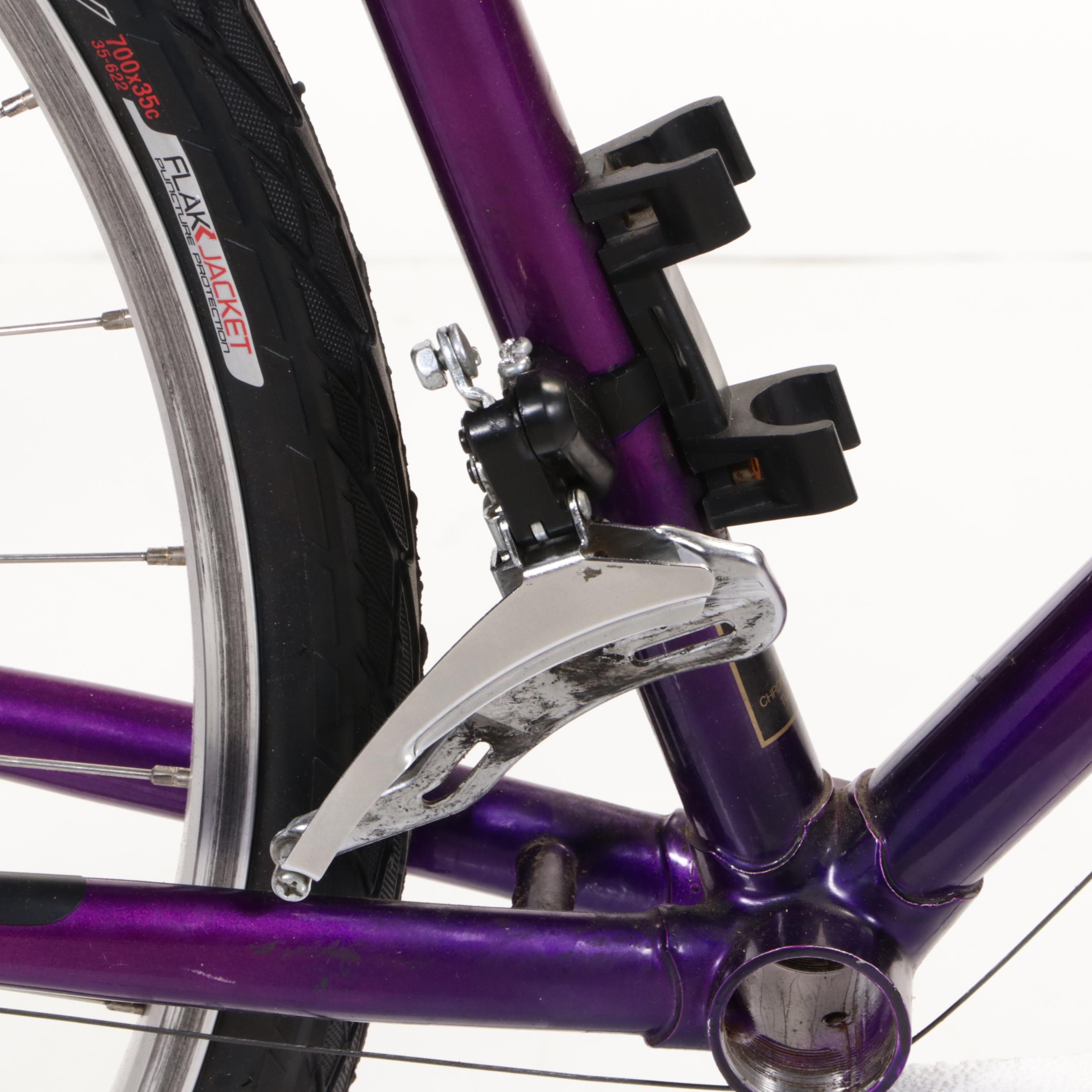 Bianchi Advantage Purple Hybrid Bicycle