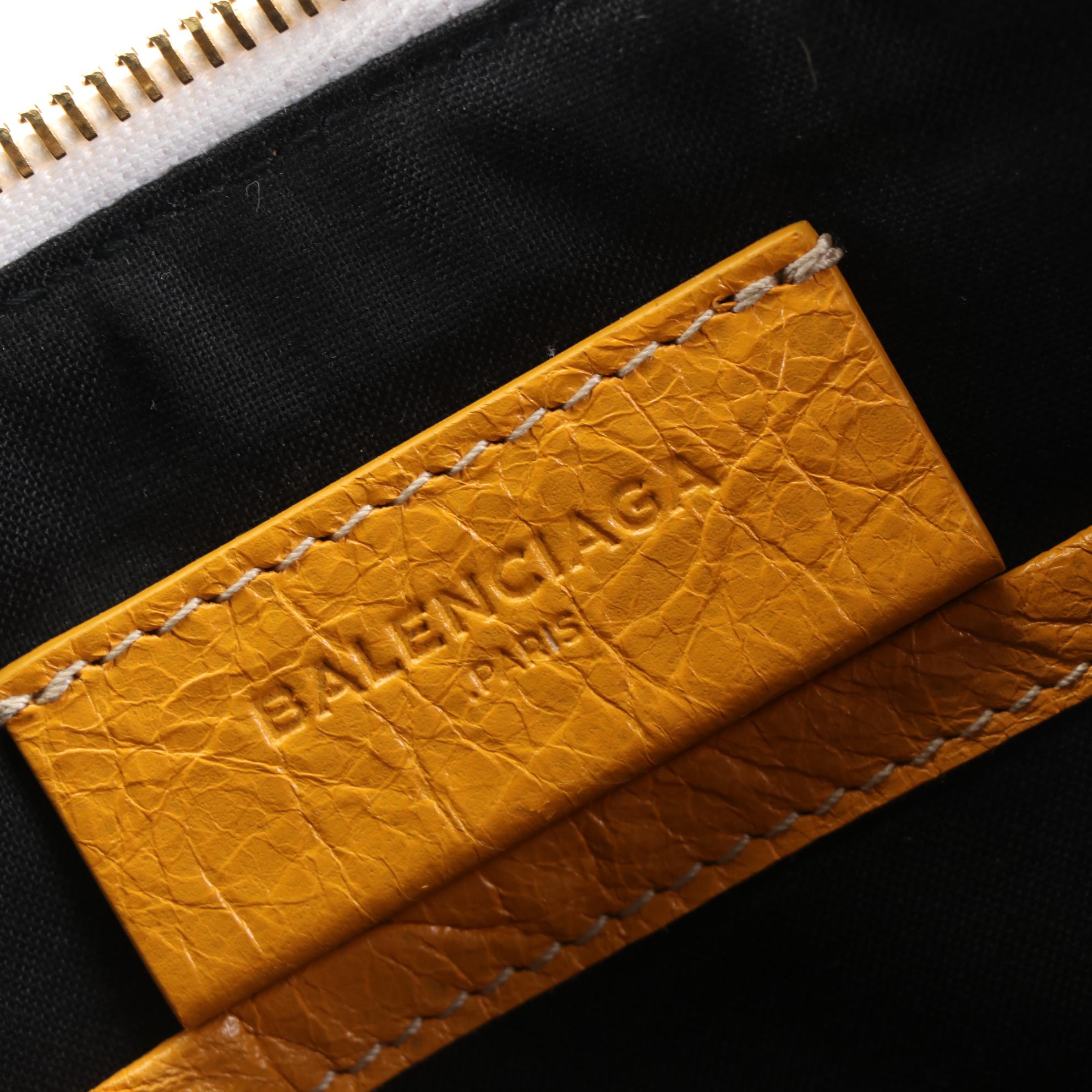 Balenciaga Blanket Pouch in Floral Printed Textured Leather