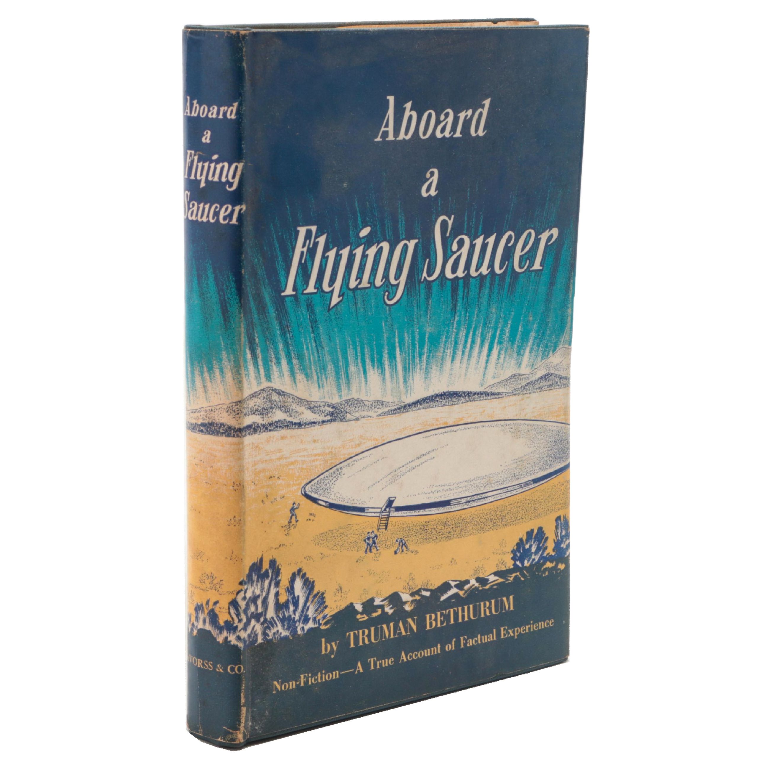 Signed "Aboard a Flying Saucer" by Truman Bethurum