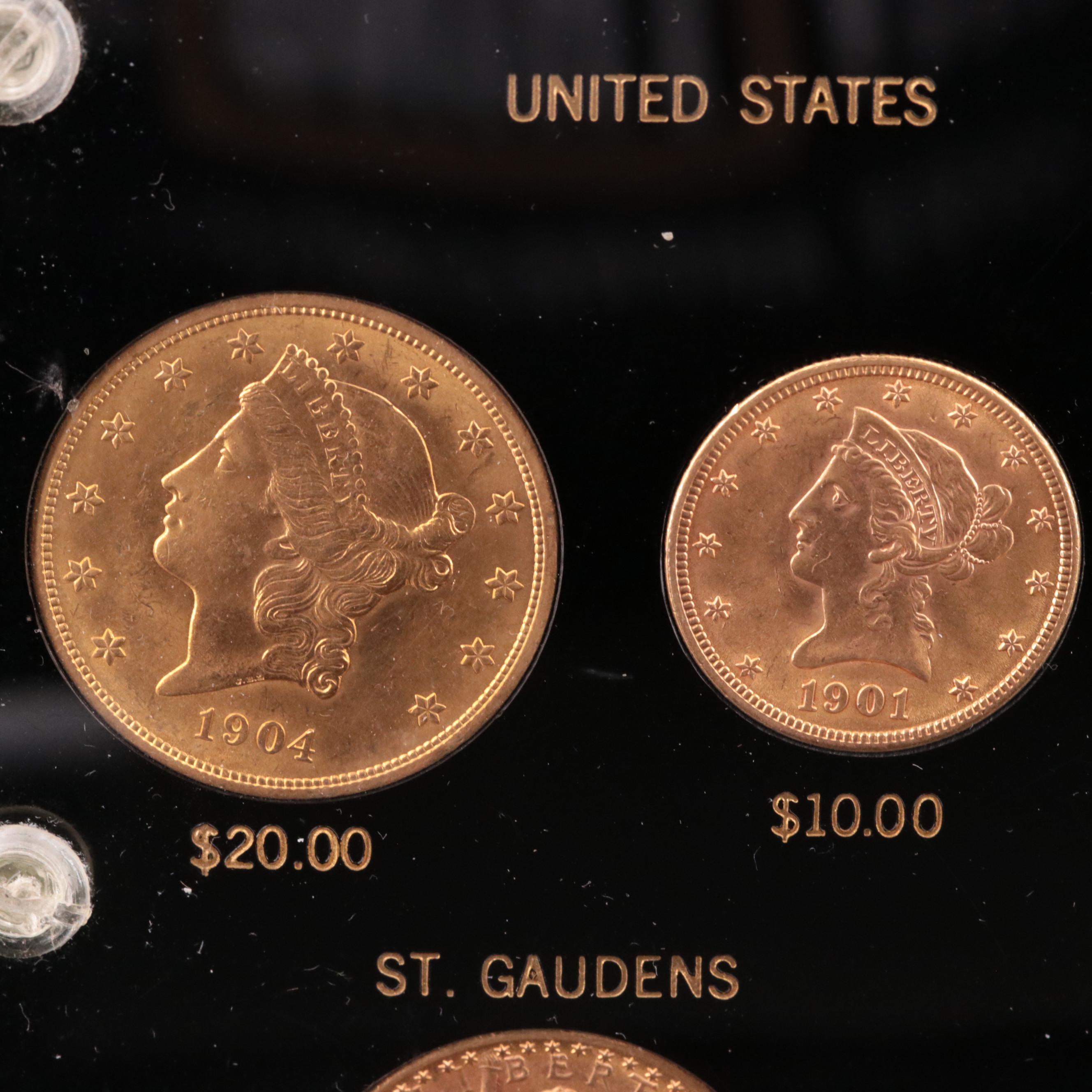 Complete 11 Coin United States Gold Type Set Collection