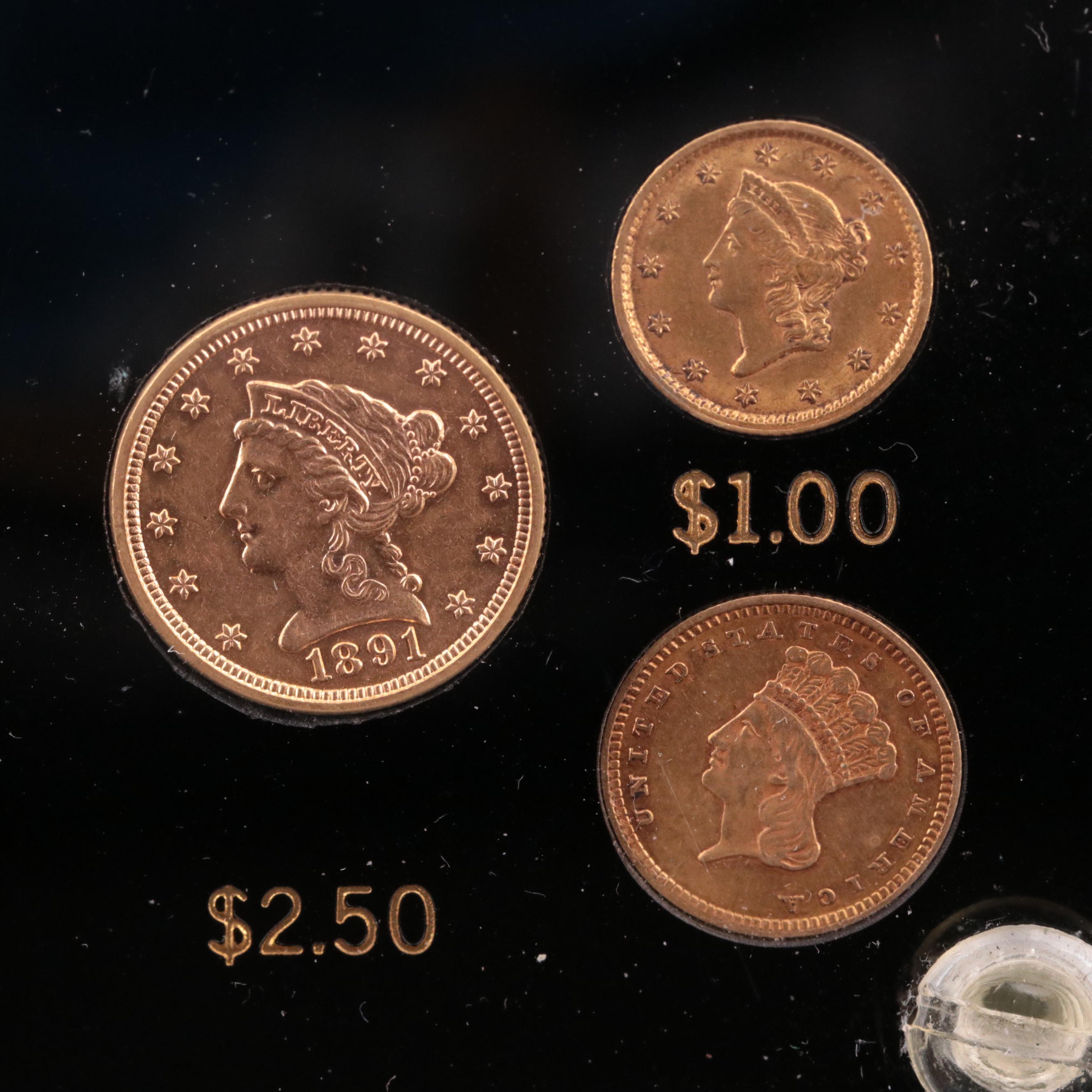 Complete 11 Coin United States Gold Type Set Collection