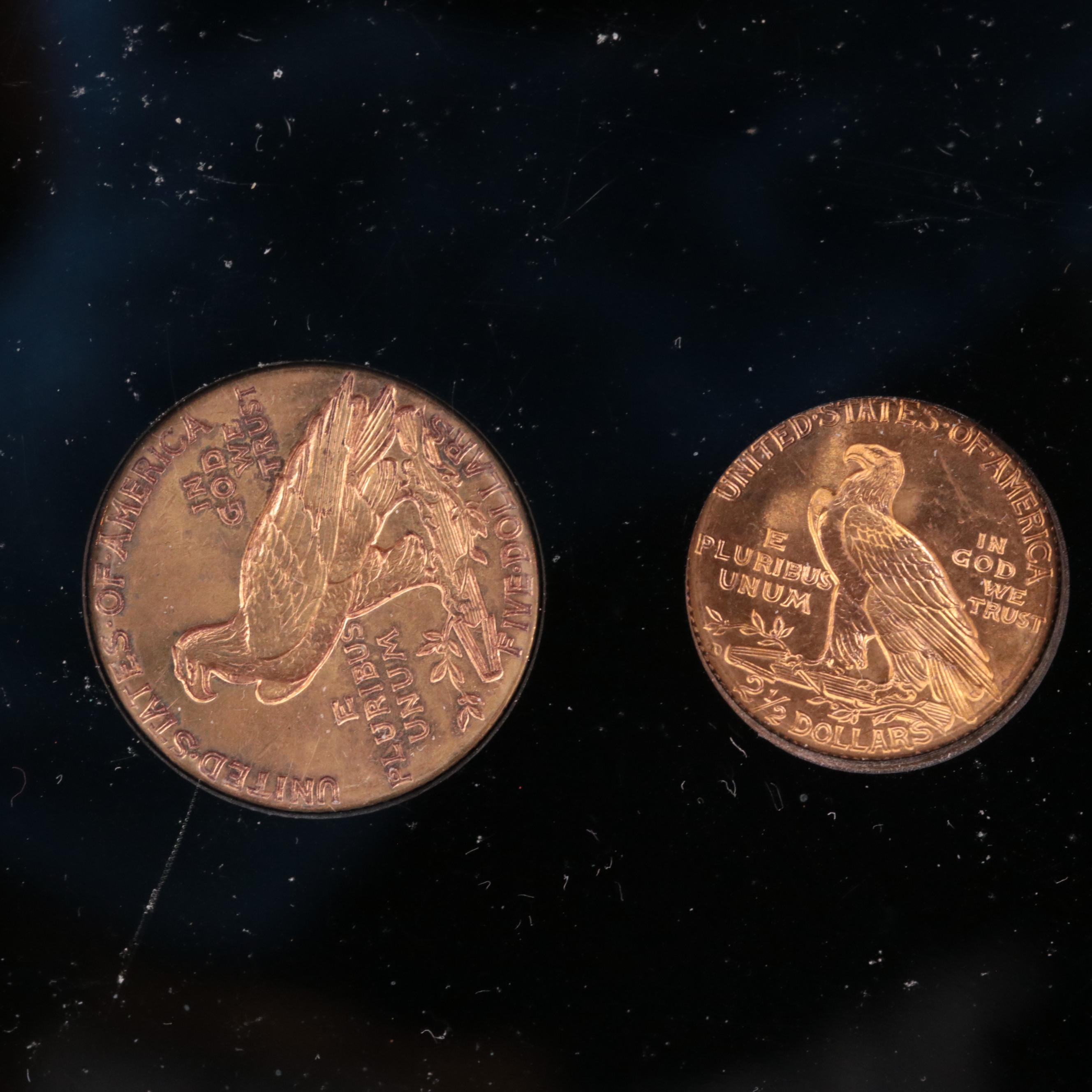 Complete 11 Coin United States Gold Type Set Collection