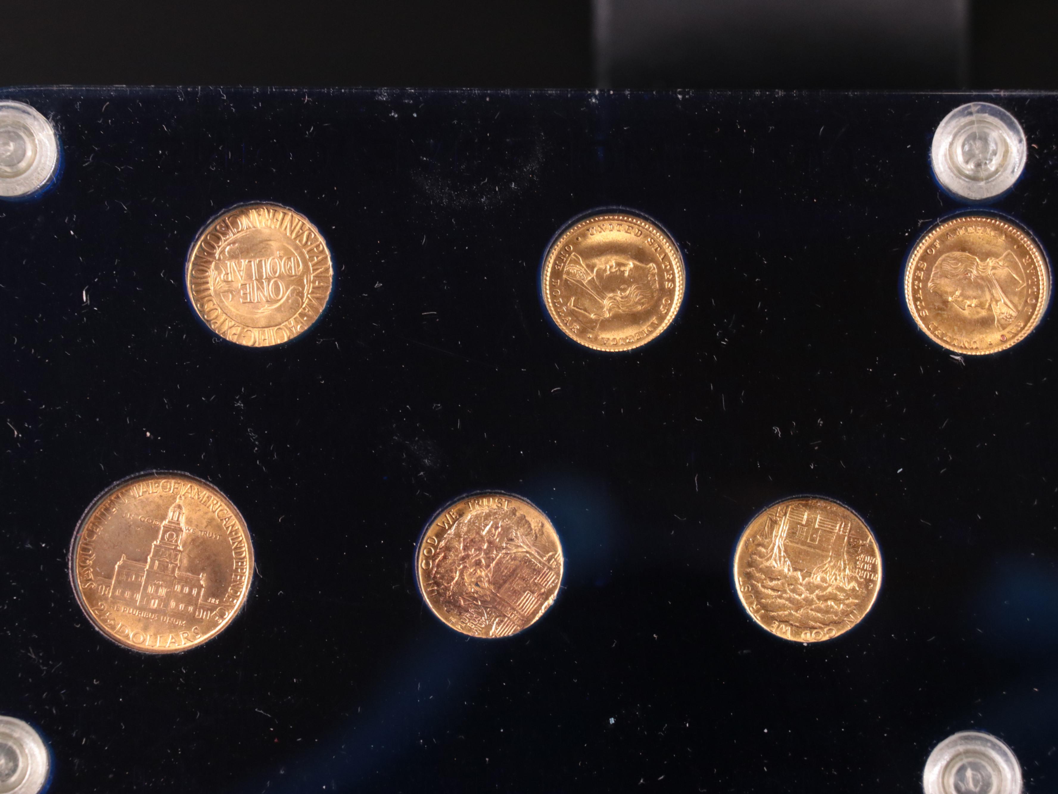 Complete 11 Coin United States Gold Commemorative Coins Collection