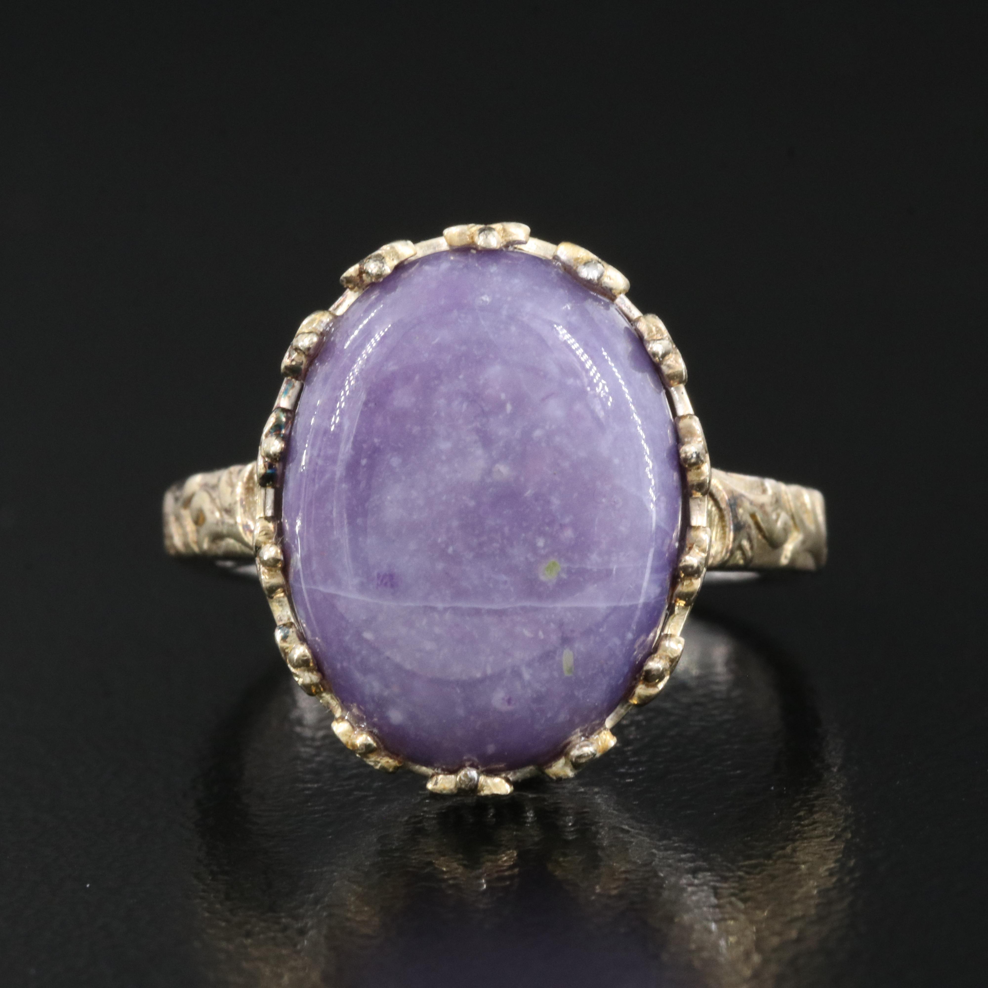 Sterling Common Opal Ring