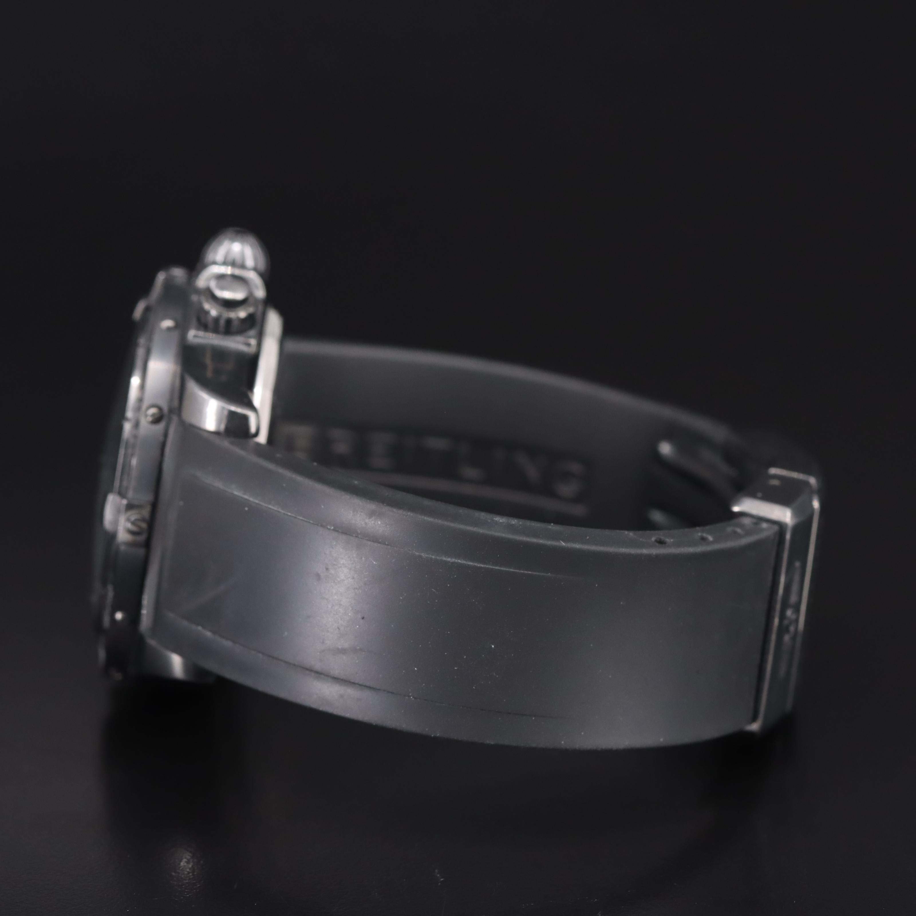 Breitling Black Bird Chronograph Watch