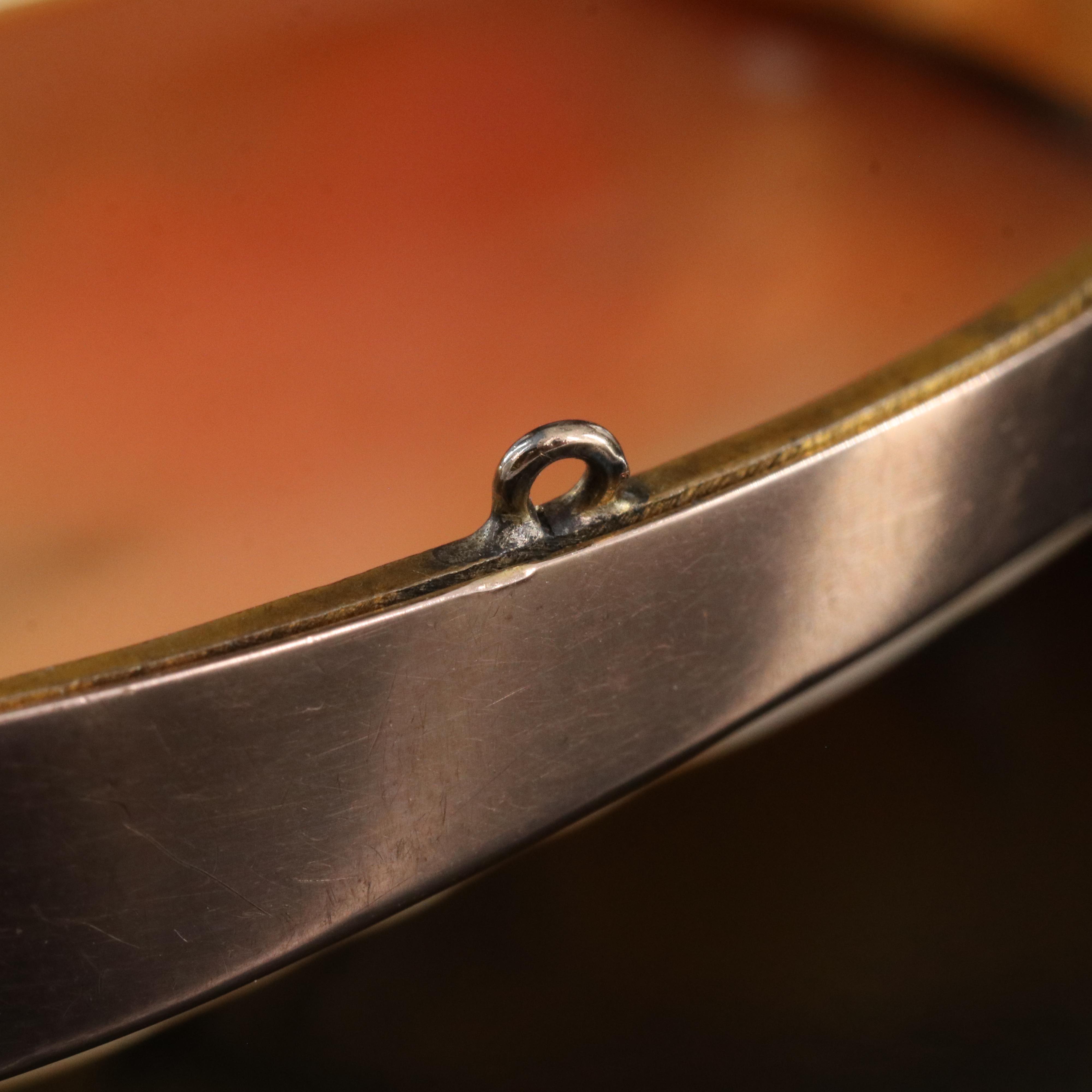 Greco-Roman Revival 9K Rose Gold Nike and Alexander the Great Shell Cameo Brooch