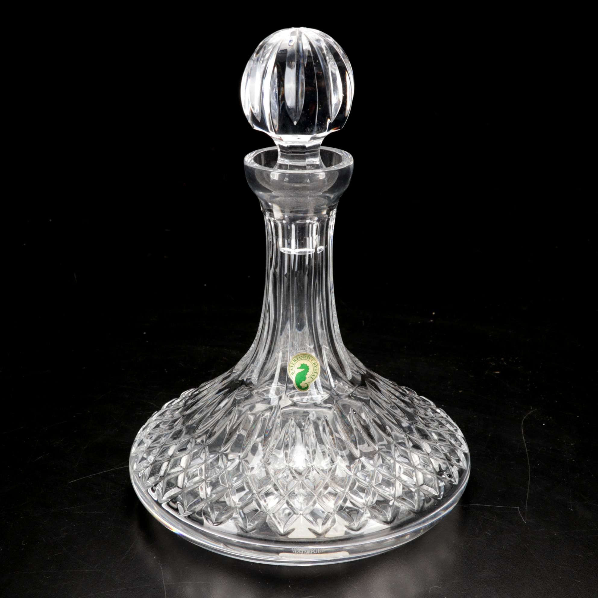 Waterford Crystal "Lismore" Ship's Decanter