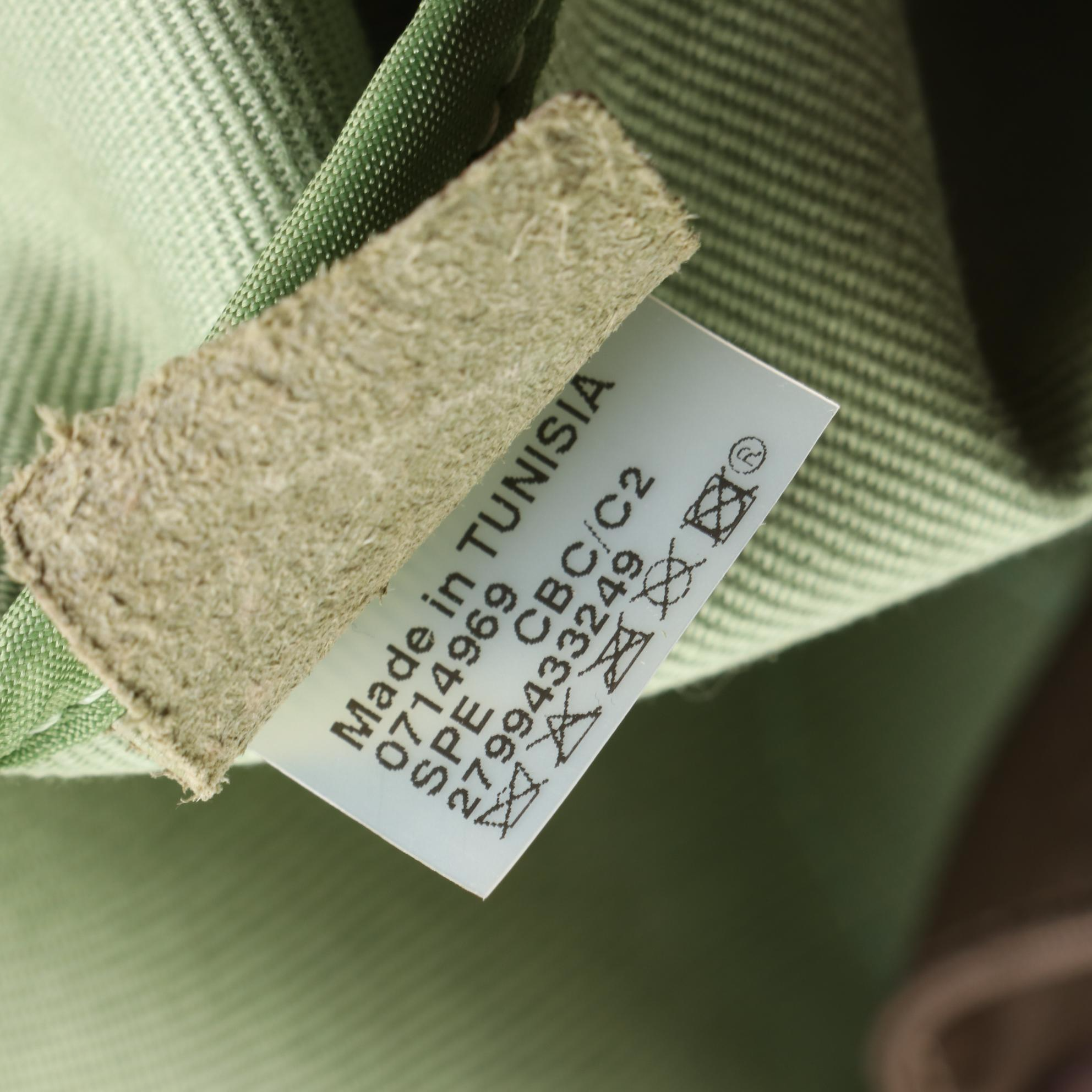 Longchamp Harmonie Small Tote in Striped Jacquard with Leather Trim