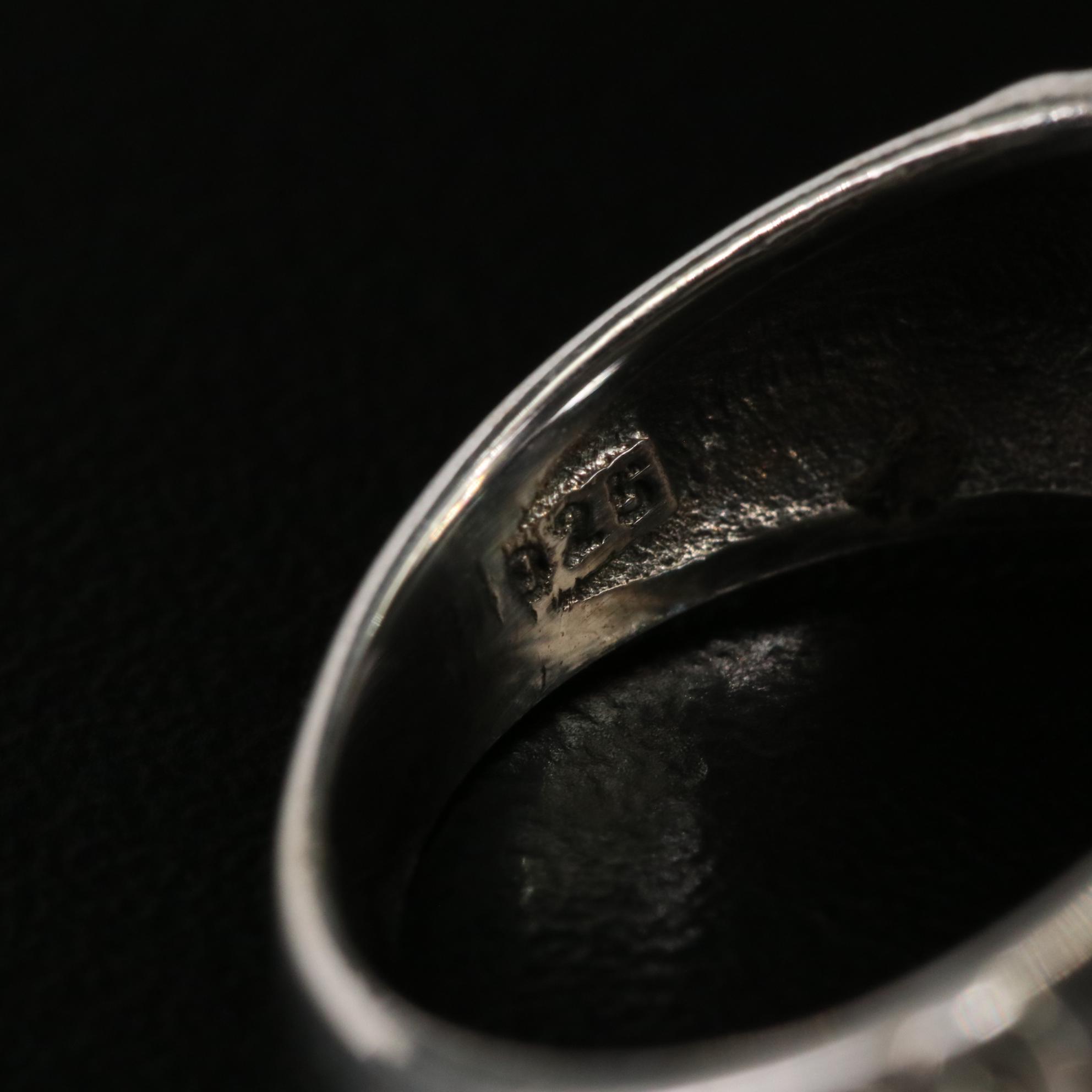 Sterling Citrine Ring