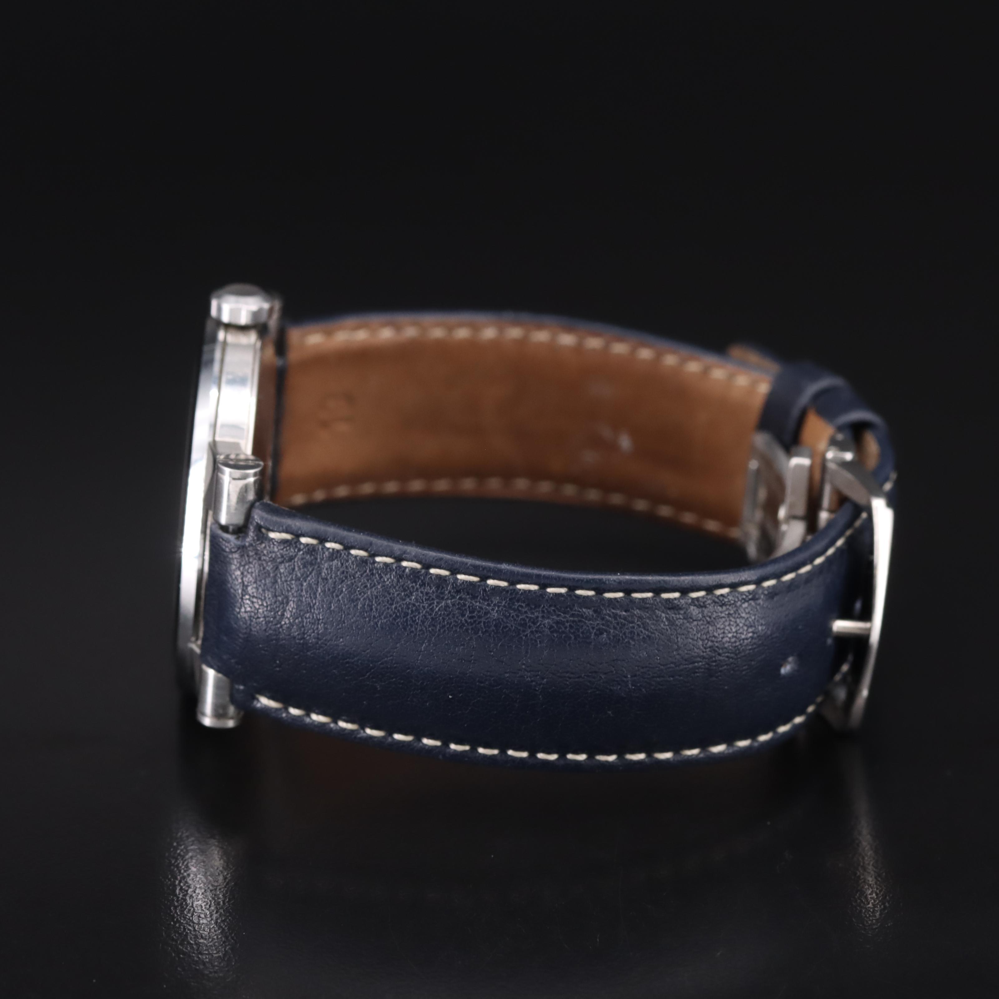 Movado Vizio Stainless Steel Black Dial Watch