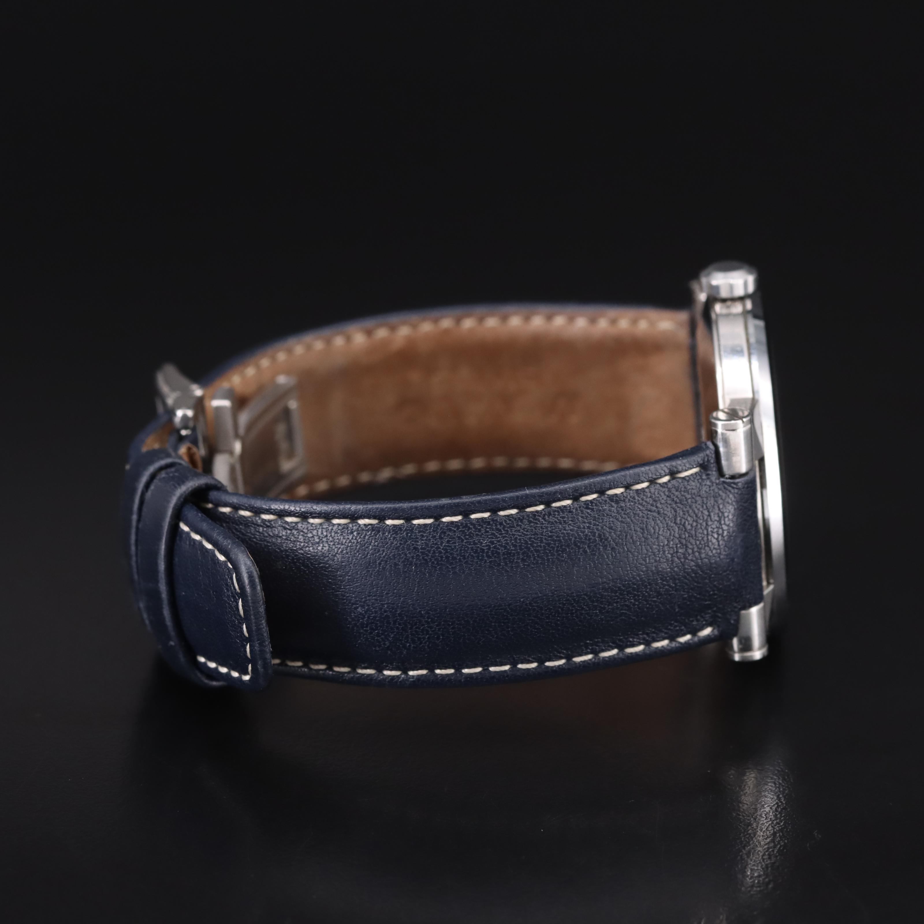 Movado Vizio Stainless Steel Black Dial Watch