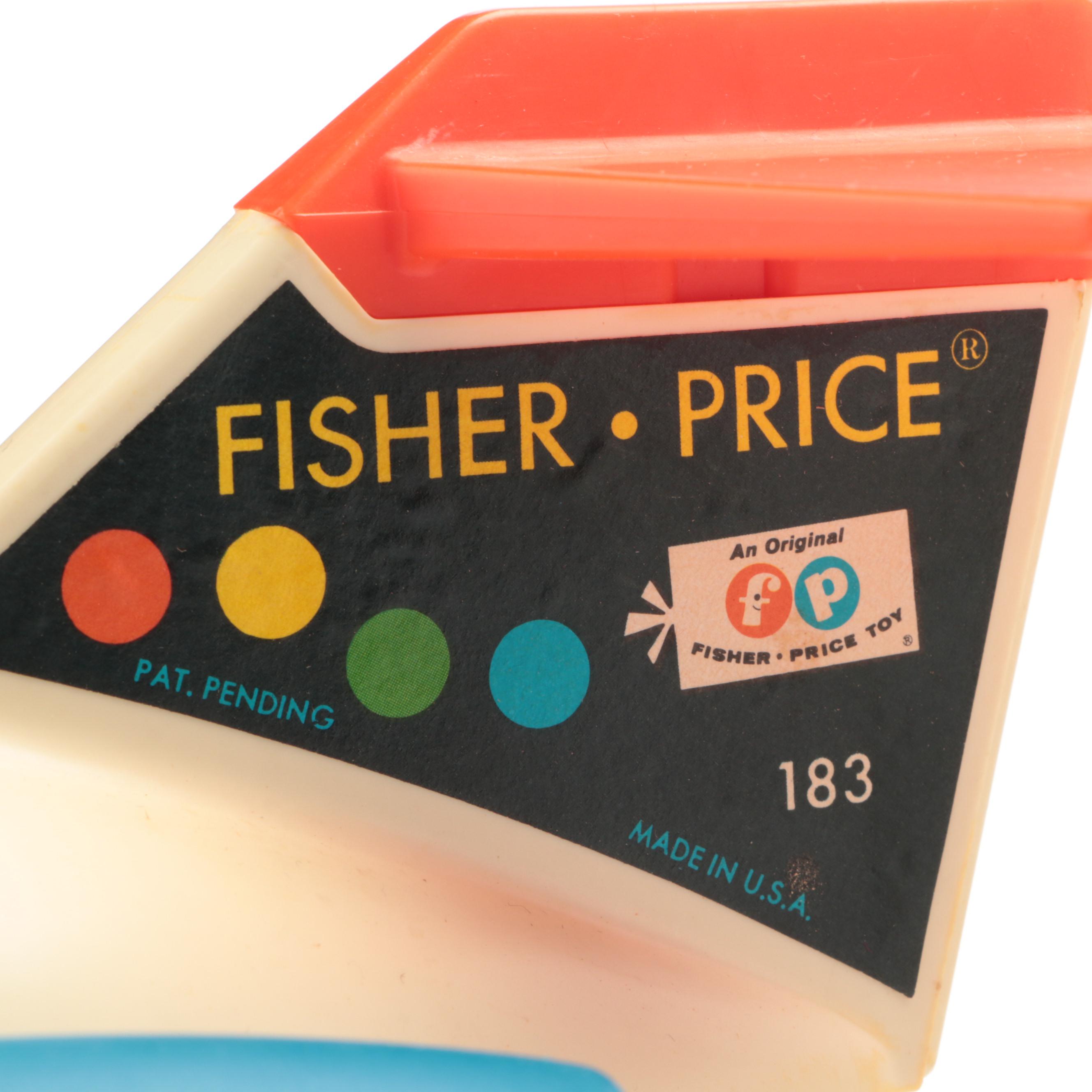 Fisher-Price Parking Ramp and Plane with Weebleville Airport