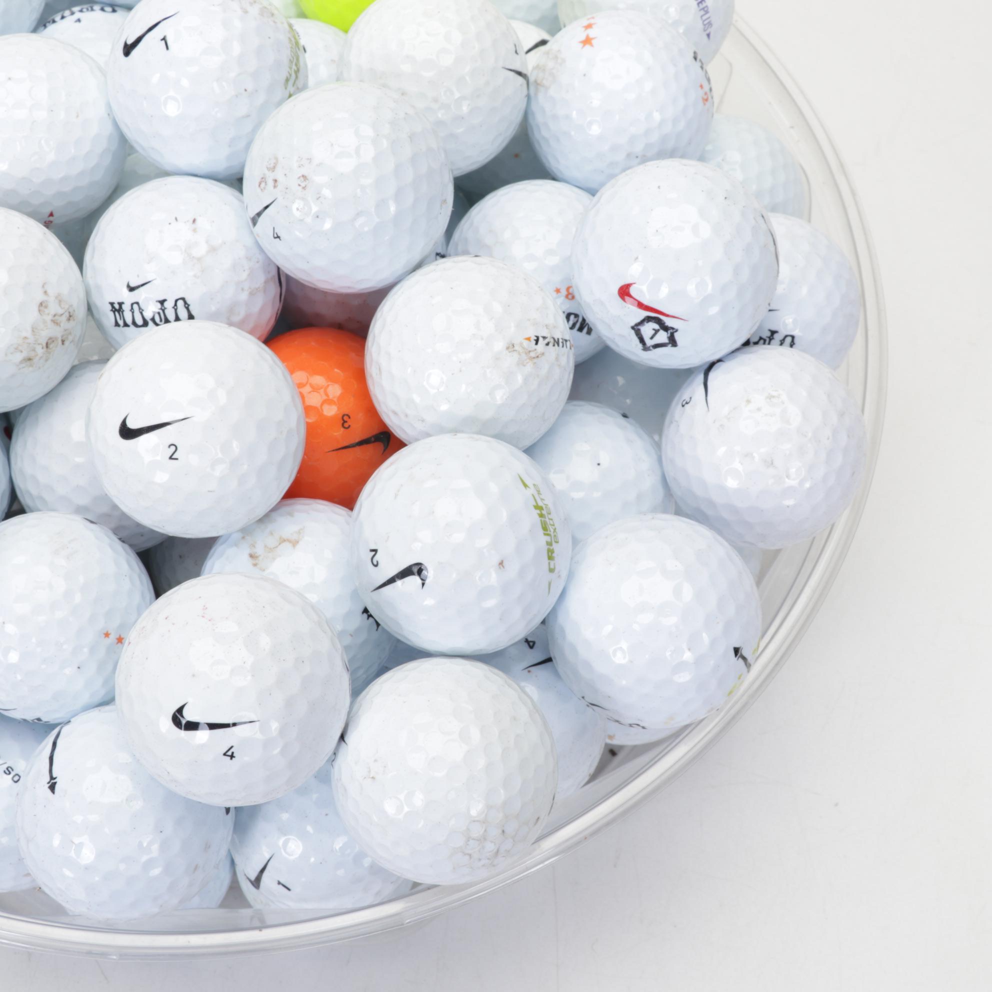 100 Assorted Nike Golf Balls