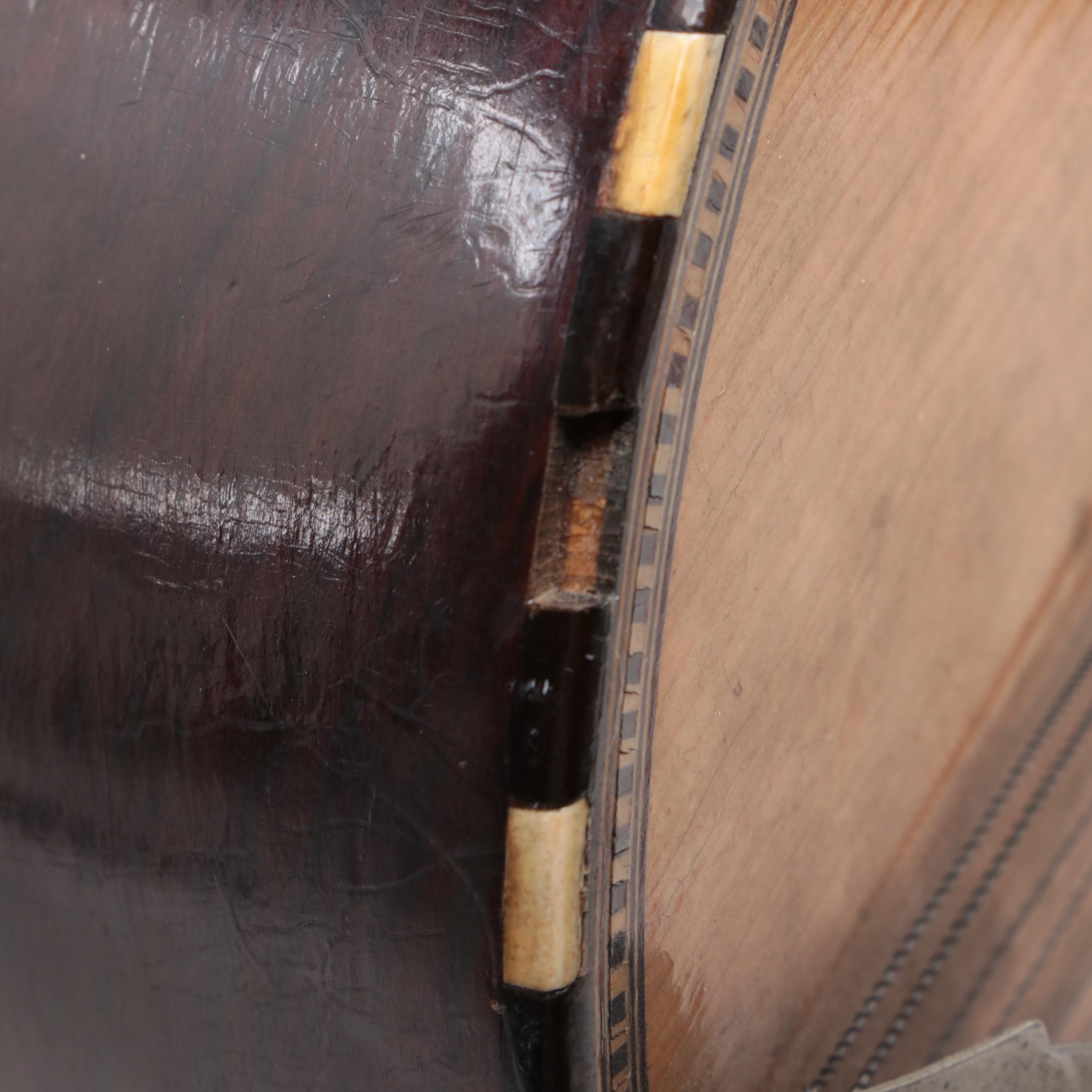 Italian Style Turtle Shell Inlaid Bowl Back Mandolin