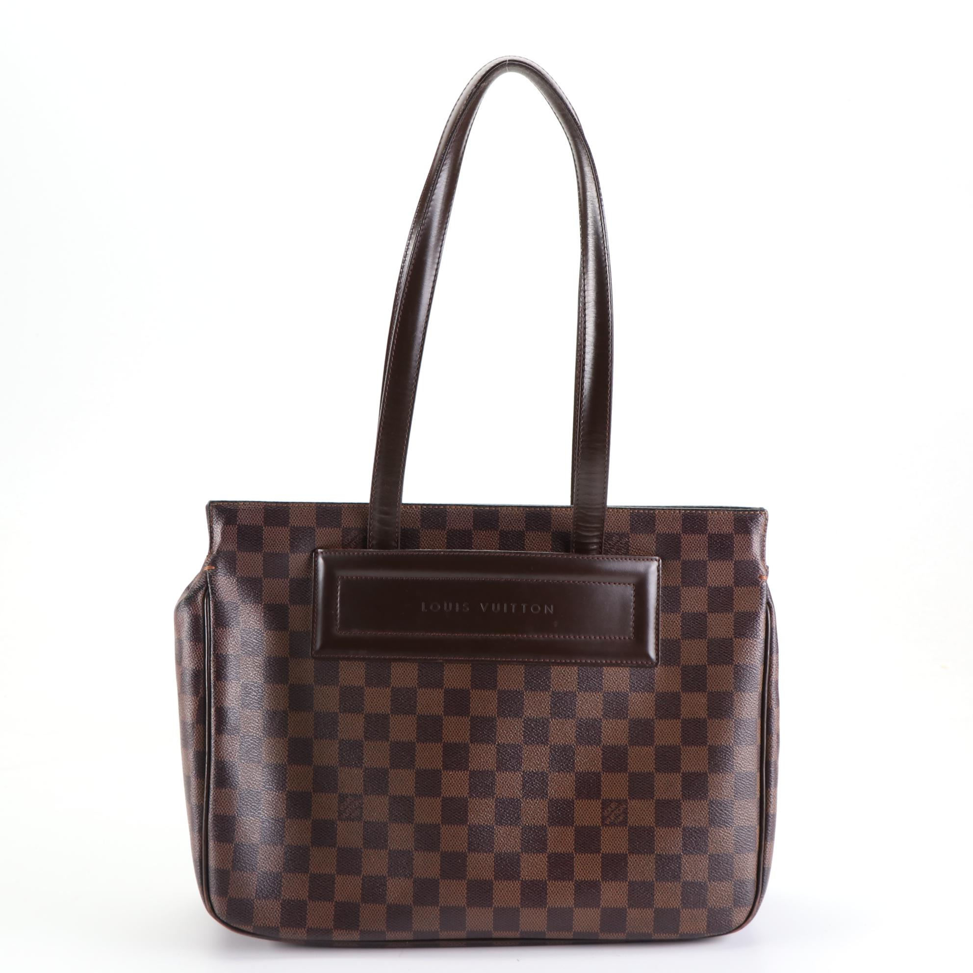 Louis Vuitton Parioli Bag in Damier Ebene Canvas