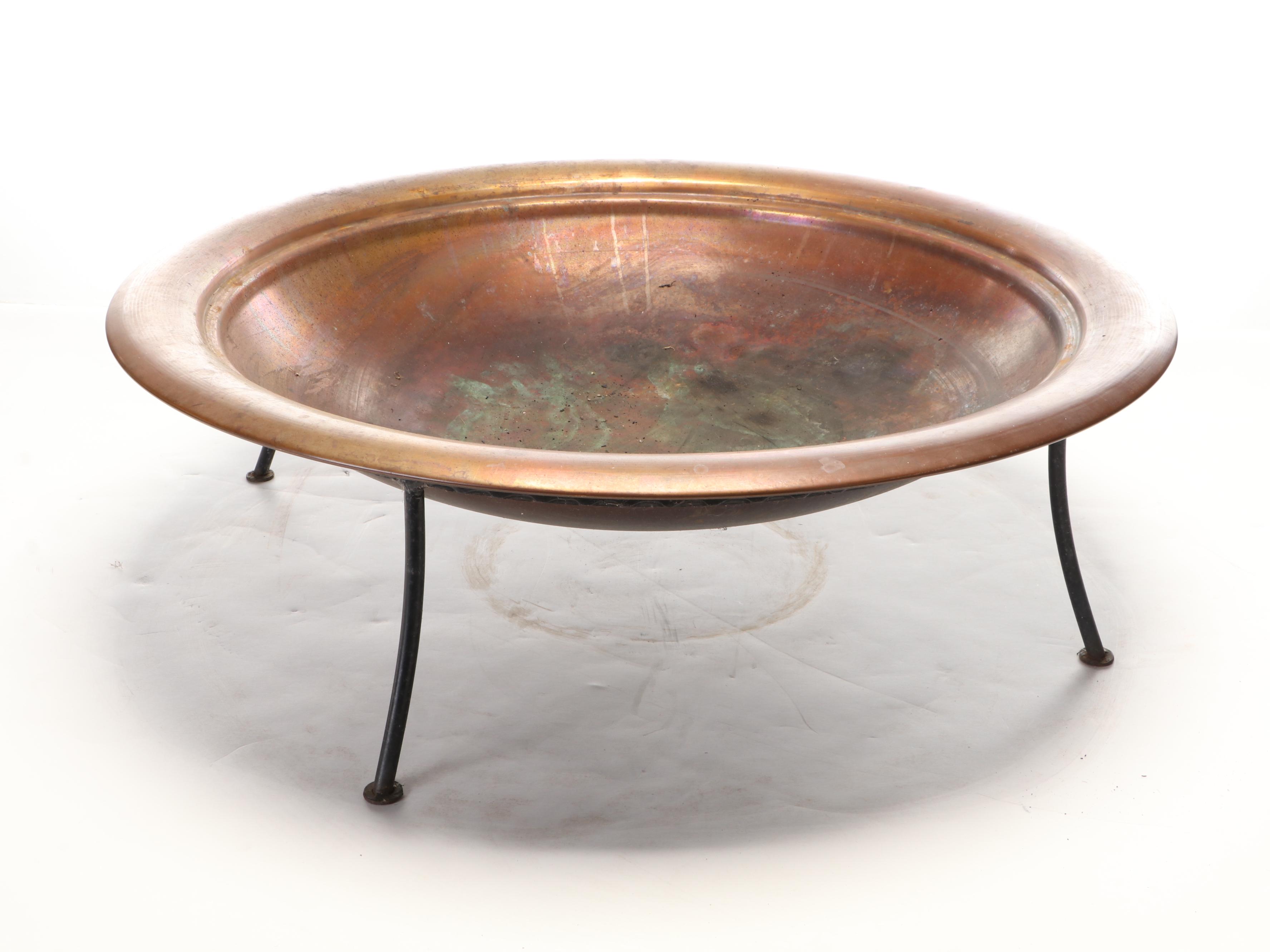 Smith & Hawken Mixed Metal Fire Pit
