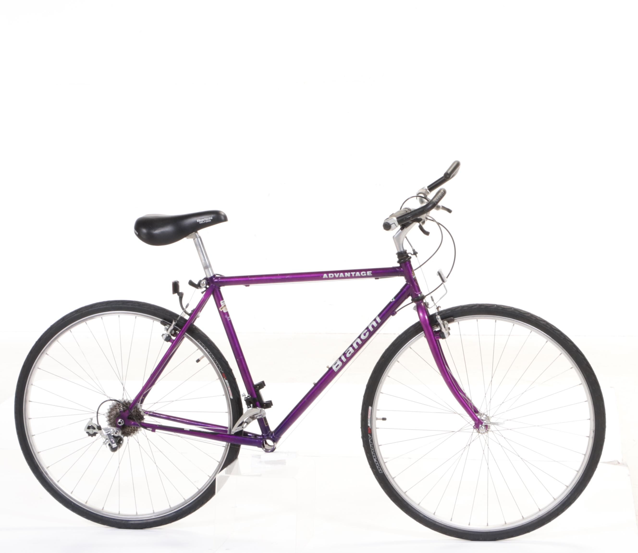 Bianchi Advantage Purple Hybrid Bicycle