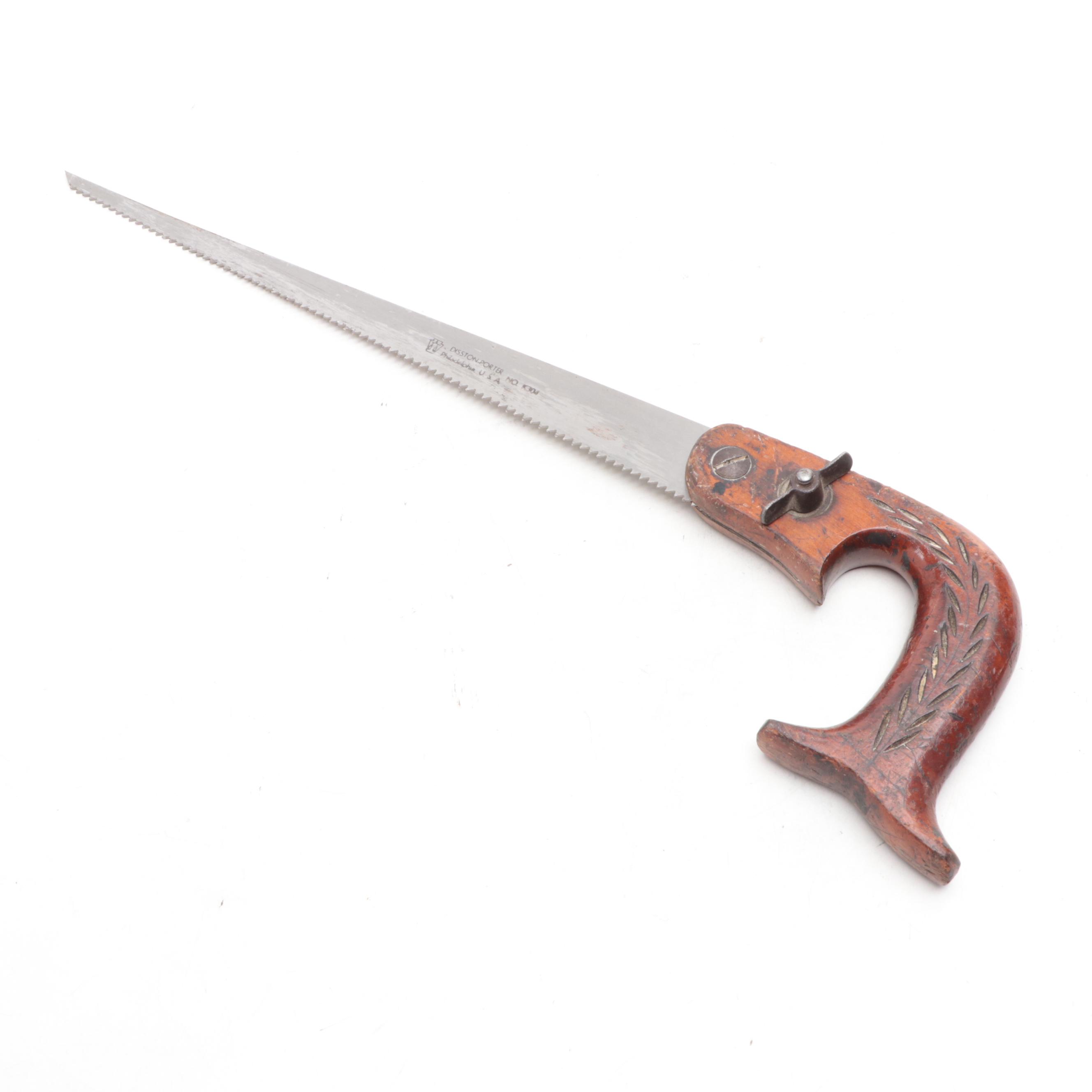 Phoenix and Disston-Porter Hand Saws and Keyhole Saw