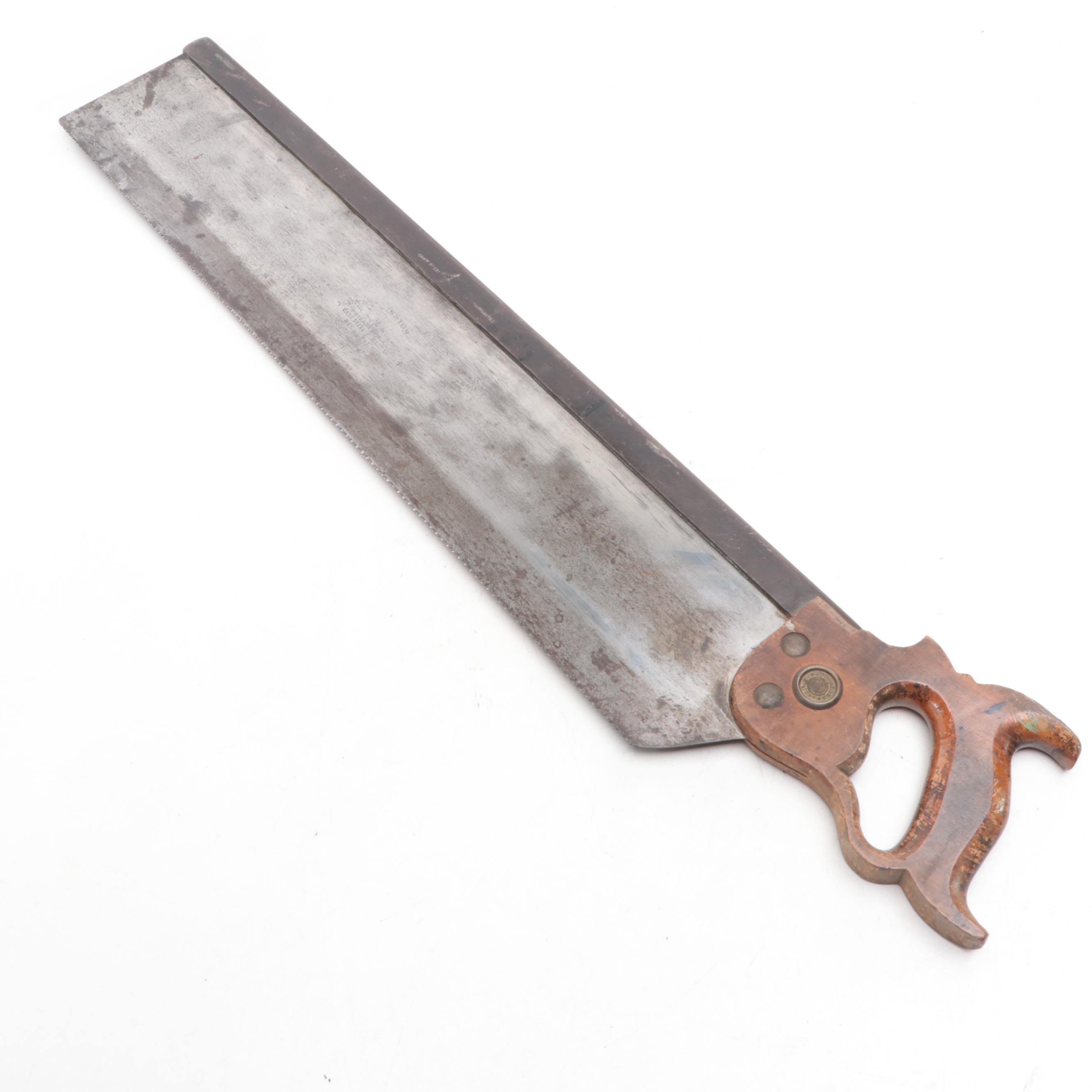 Phoenix and Disston-Porter Hand Saws and Keyhole Saw