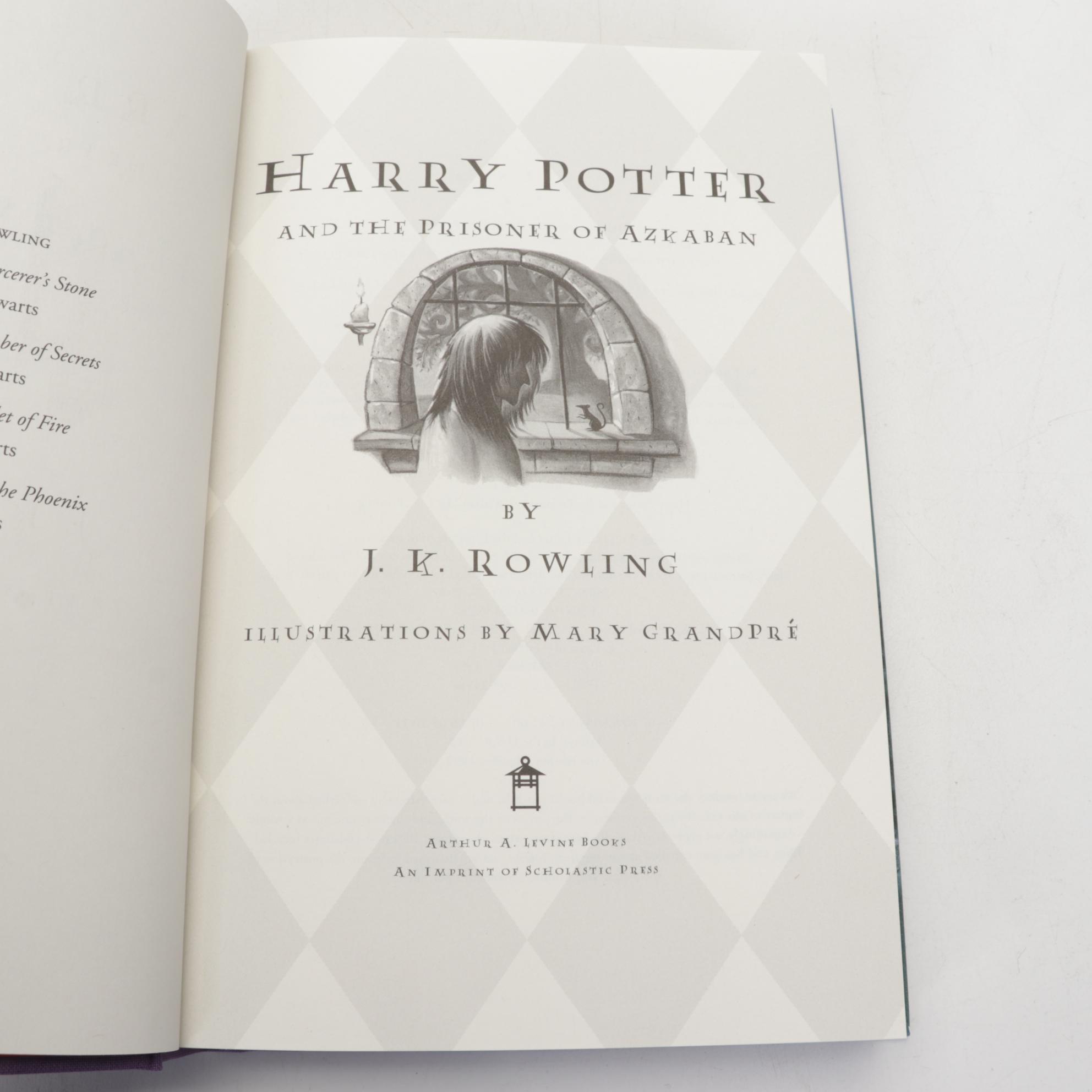 First American Edition "Harry Potter" Complete Series Trunk Box Set