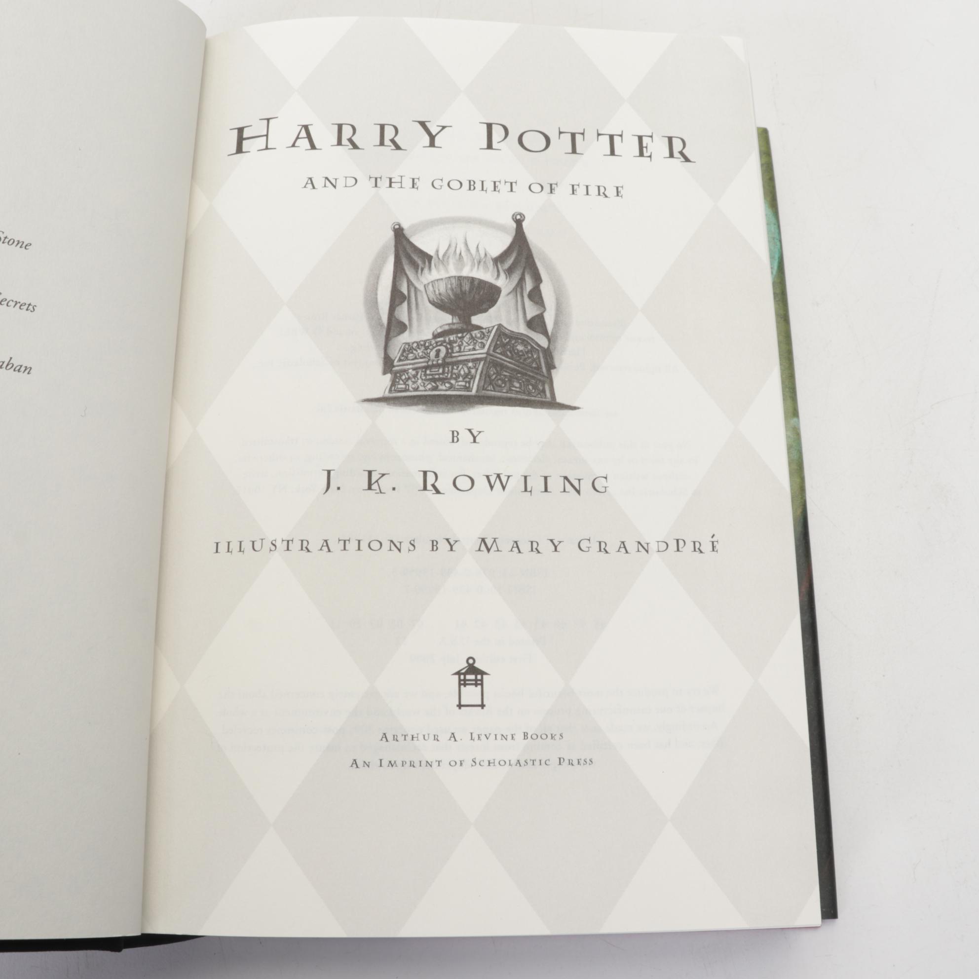 First American Edition "Harry Potter" Complete Series Trunk Box Set