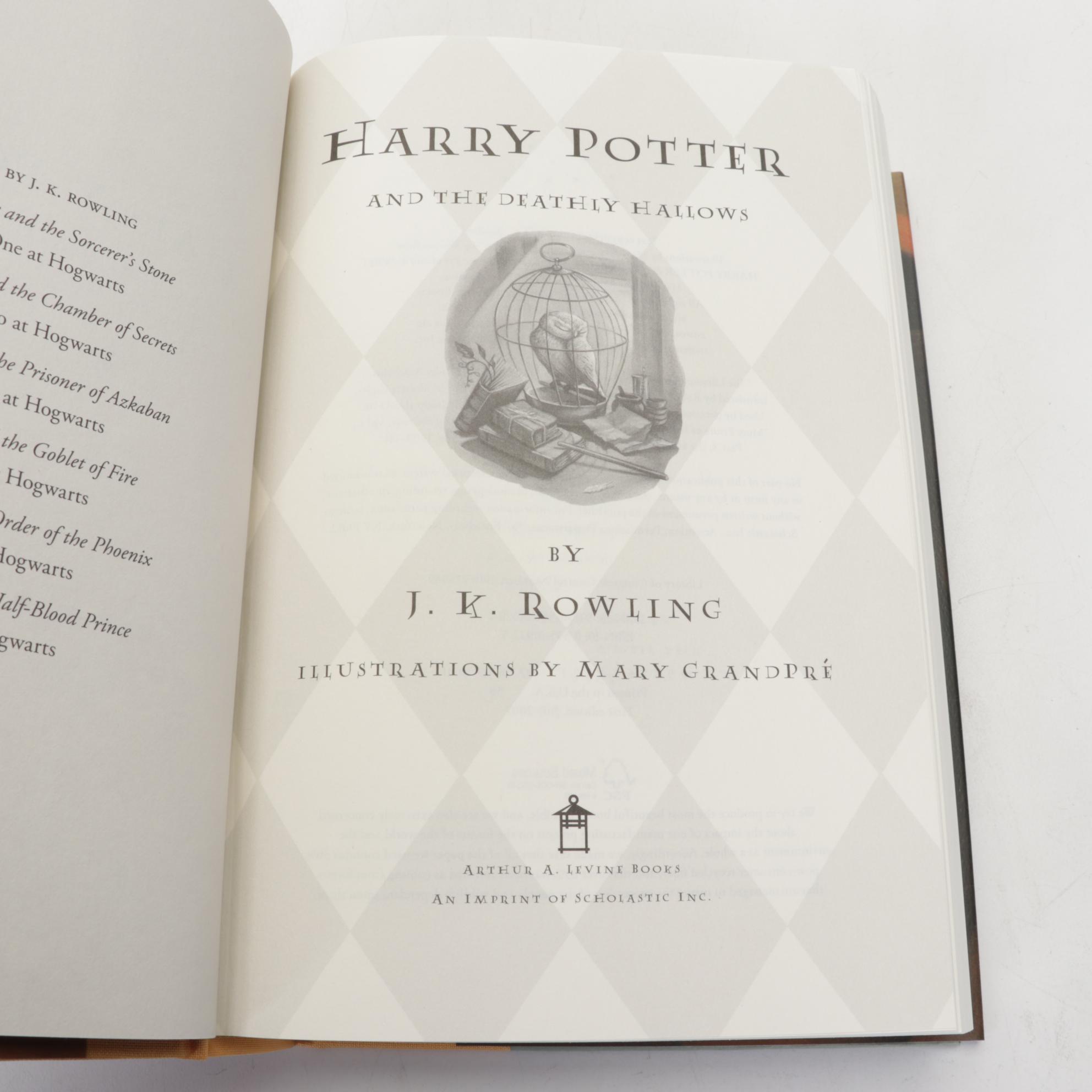 First American Edition "Harry Potter" Complete Series Trunk Box Set