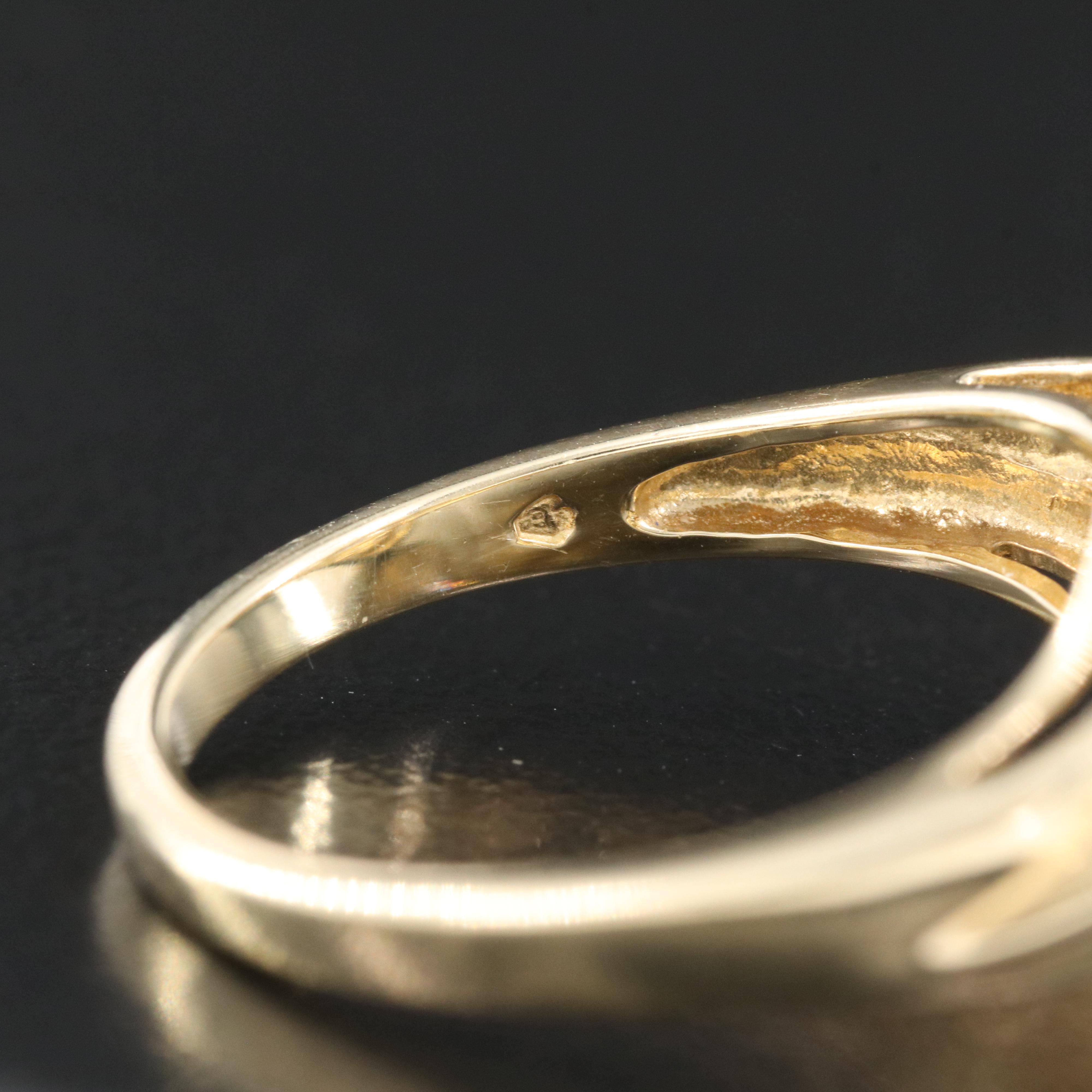 10K Mystic Topaz and Diamond Ring