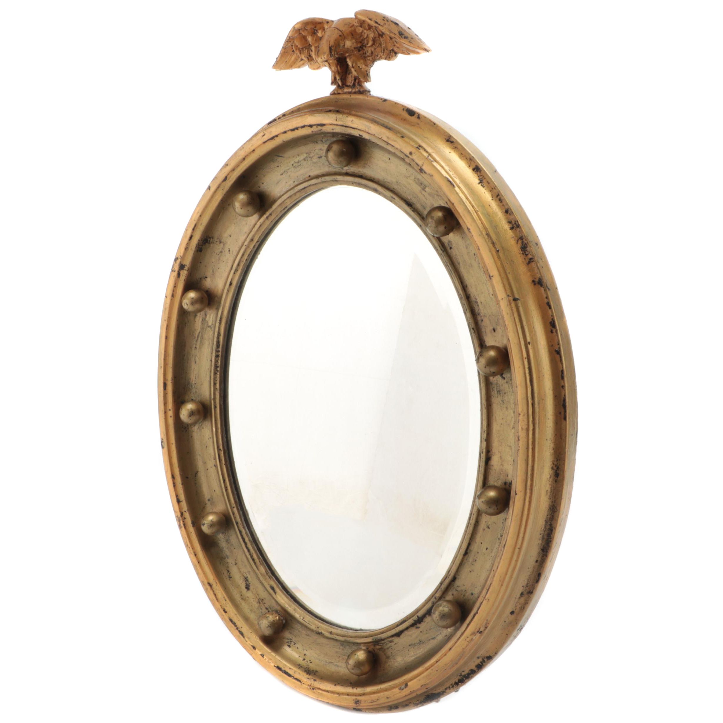American Federal Style Wall Mirror, 19th Century