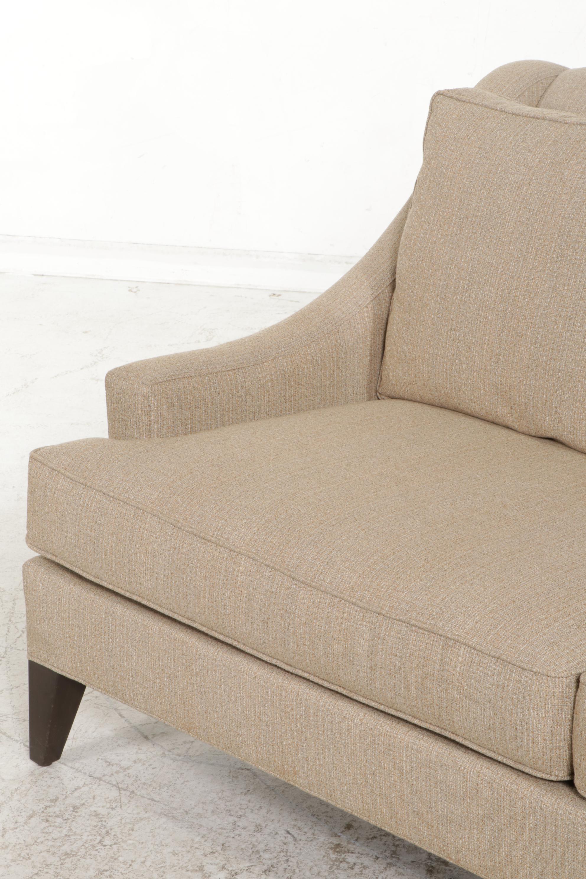 Ethan Allen "Emerson" Contemporary Two-Seat Sofa