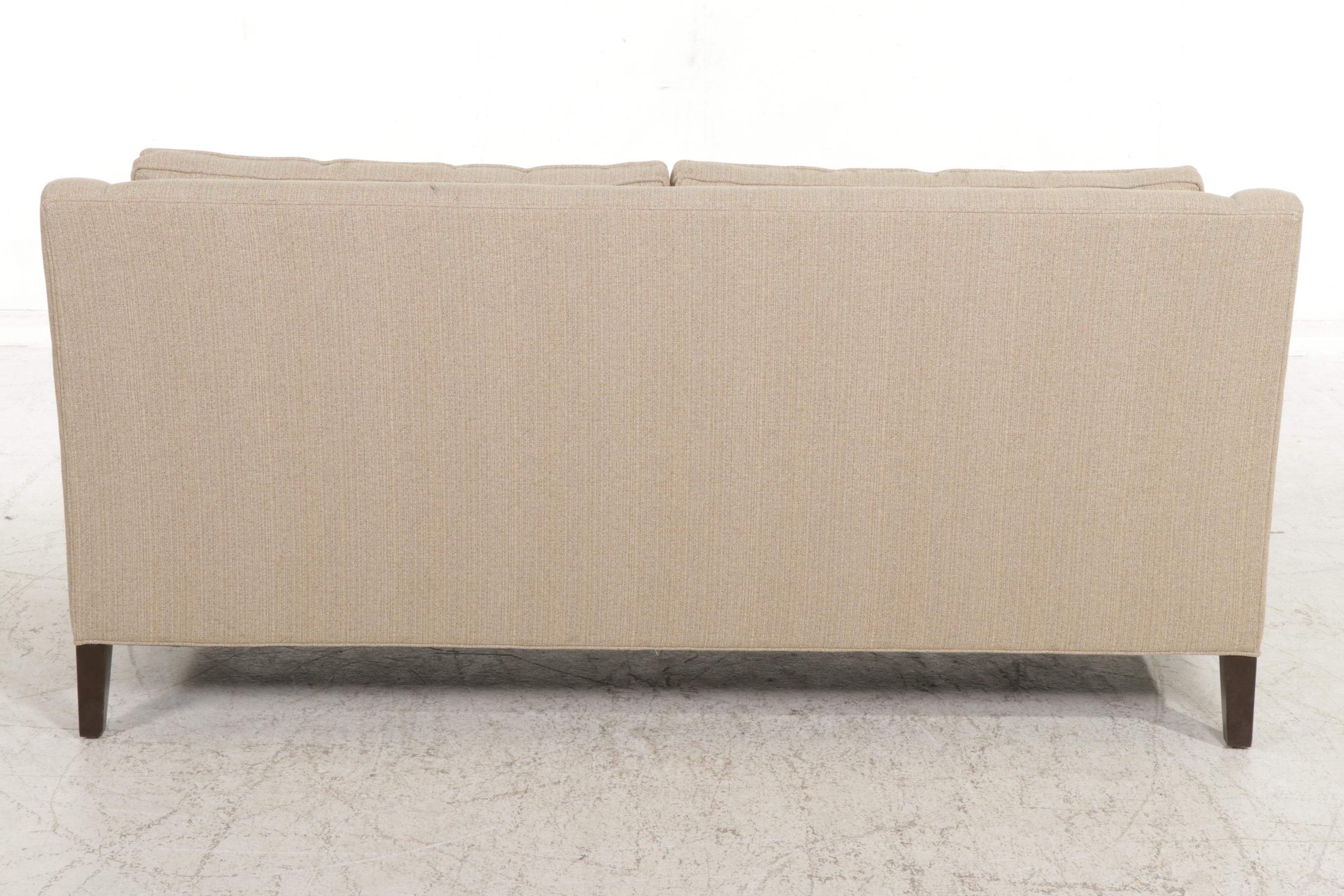 Ethan Allen "Emerson" Contemporary Two-Seat Sofa