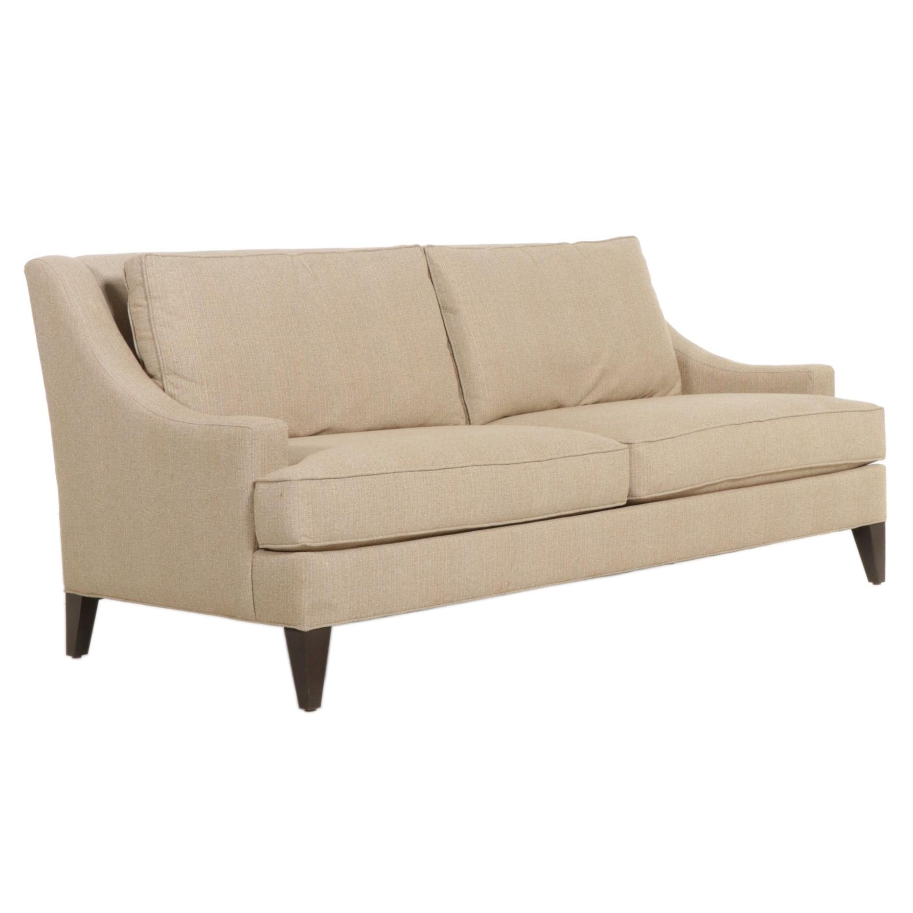 Ethan Allen "Emerson" Contemporary Two-Seat Sofa